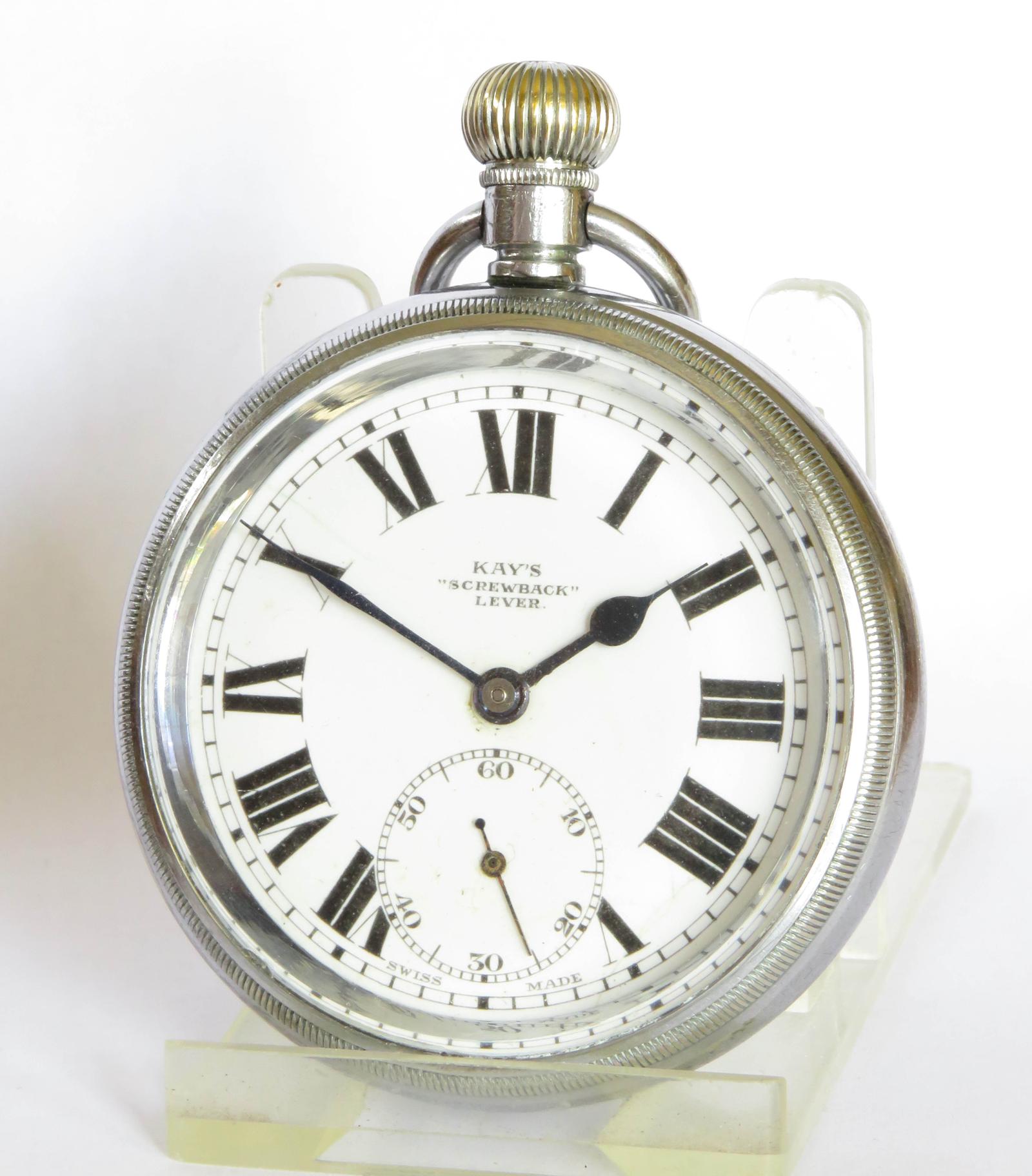 Pocket Watch: Kay's “Screwback” Lever Pocket Watch (1 of 4)
