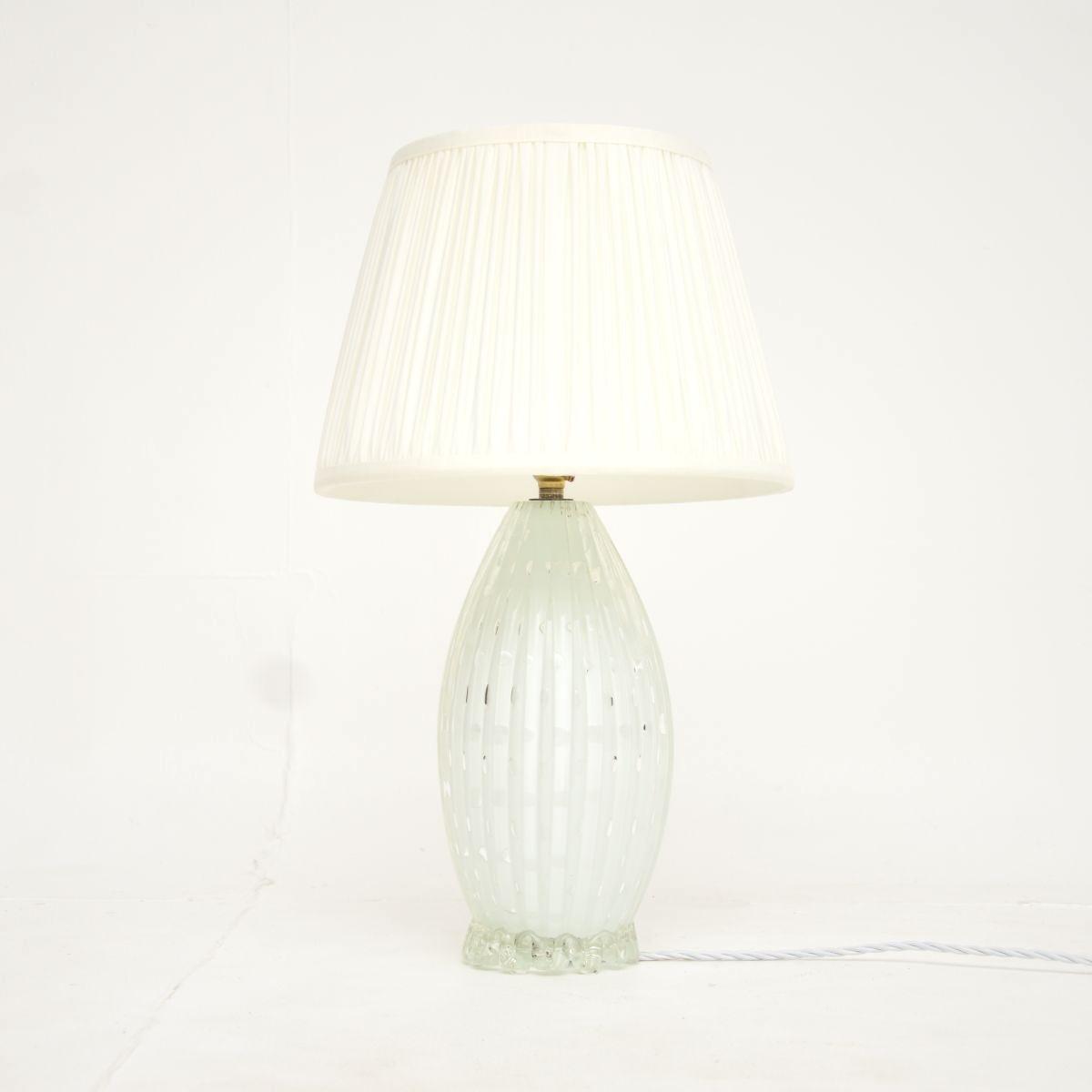 Vintage Italian Murano Glass Table Lamp (1 of 8)
