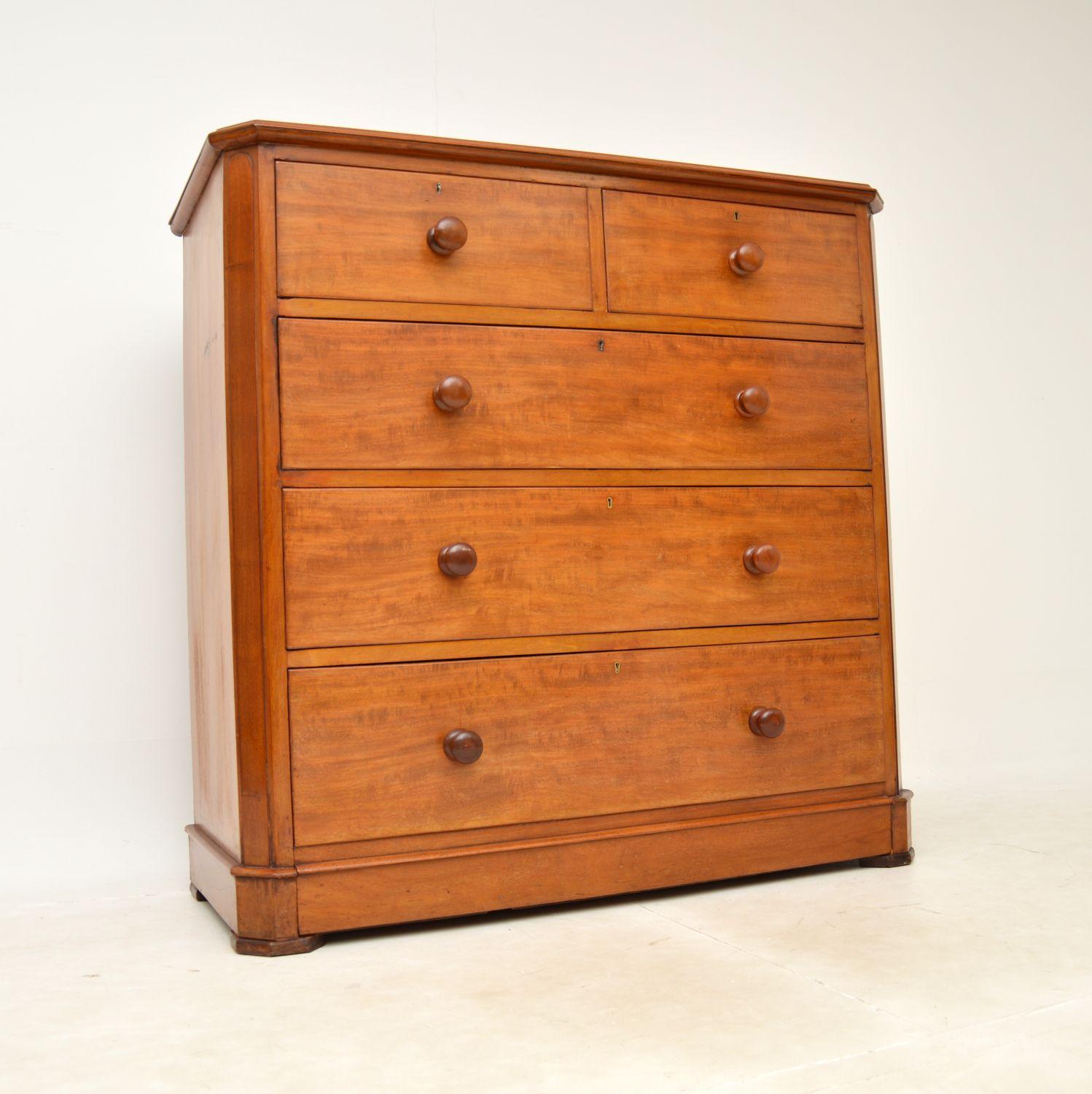 Large Antique Victorian Mahogany Chest of Drawers (1 of 10) Large Antique Victorian Mahogany Chest of Drawers (1 of 10)