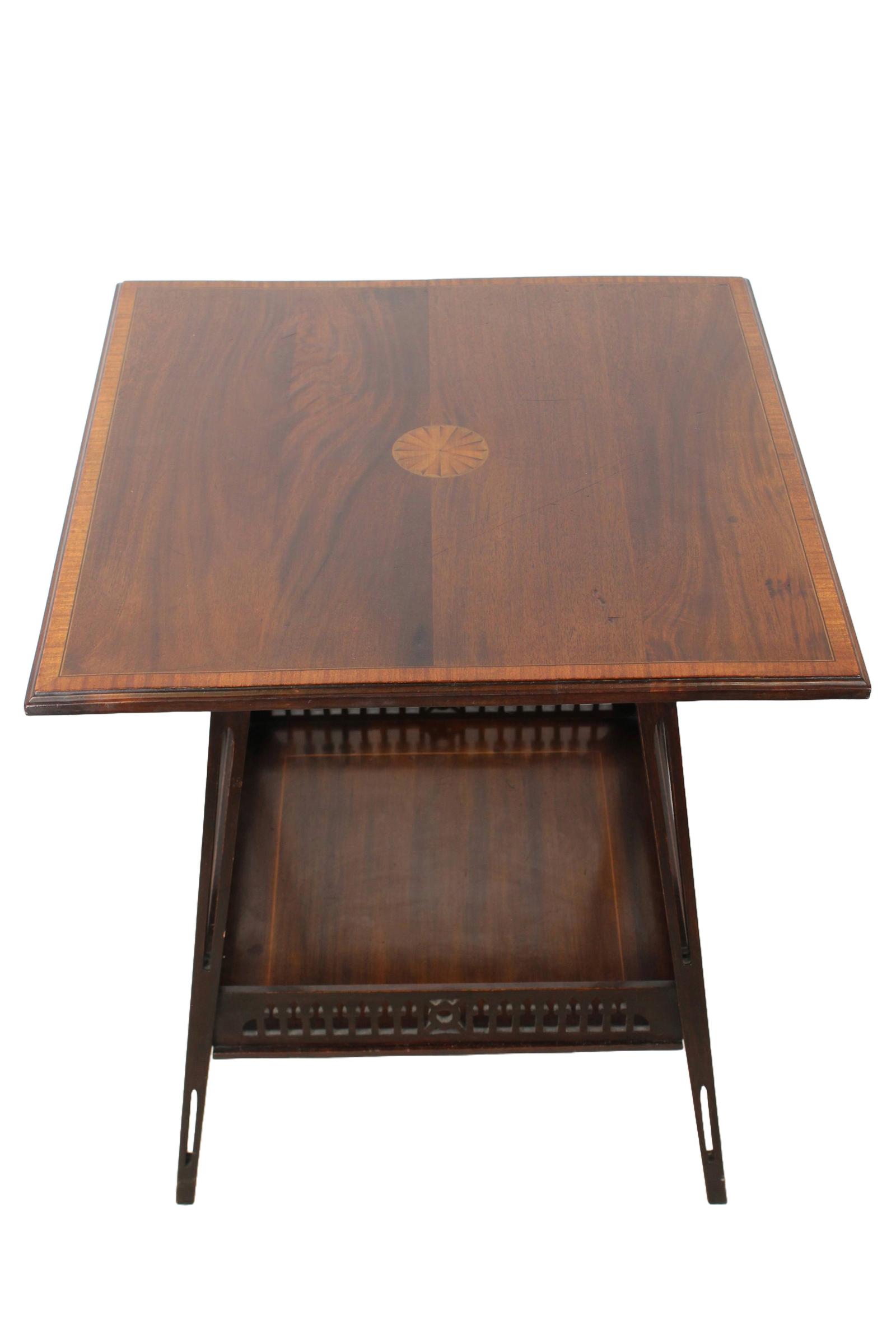 Edwardian Mahogany Inlaid Side Table by Trevor Page & Co (1 of 13)