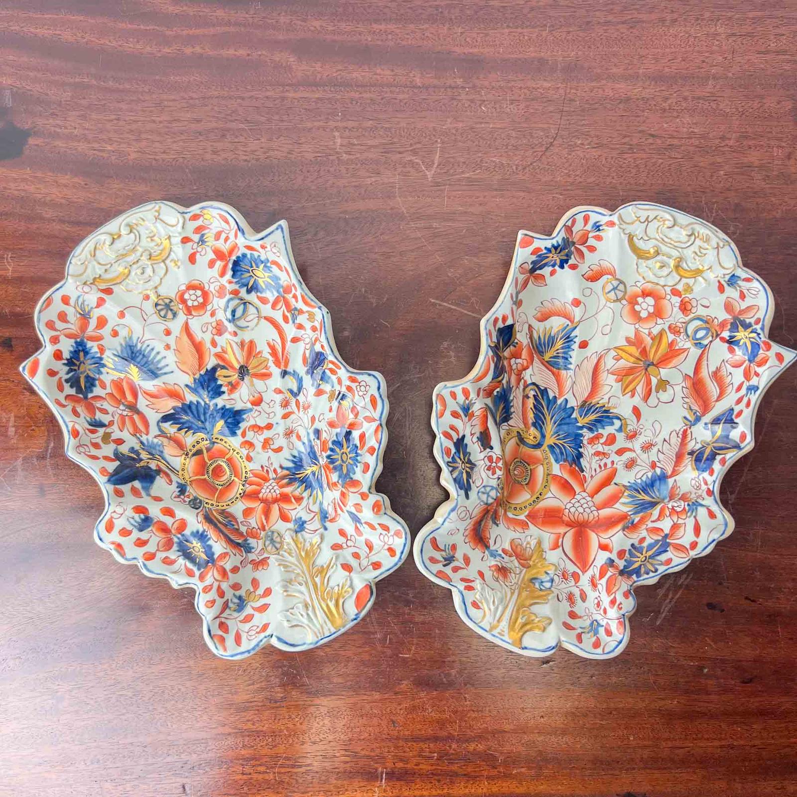 Pair of Masons Patent Ironstone China Dishes (1 of 12)