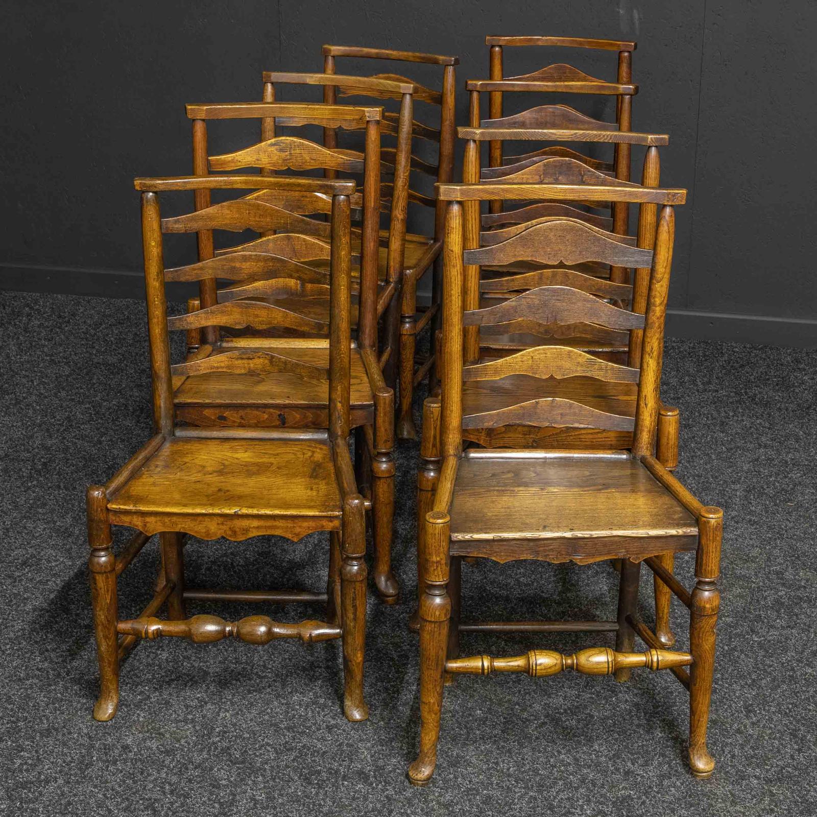 Set of Eight Georgian Chairs (1 of 7)