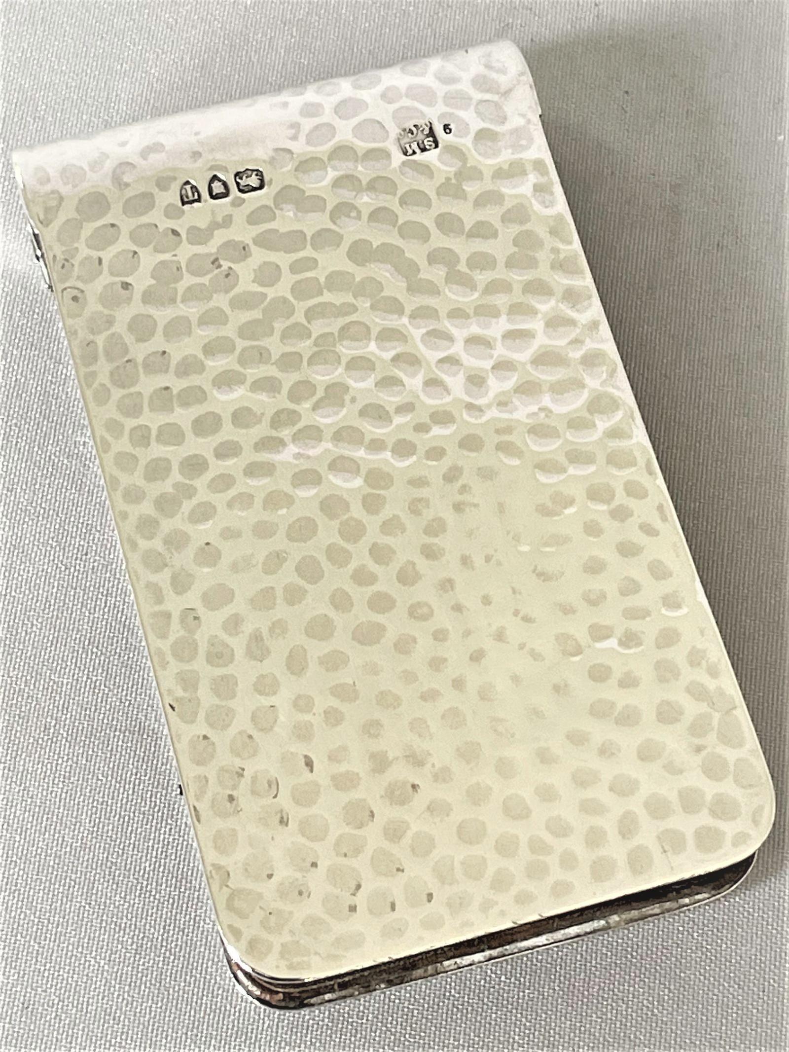 Victorian Sampson Morden Arts & Crafts Silver Wallet & Stamp Case (1 of 8)