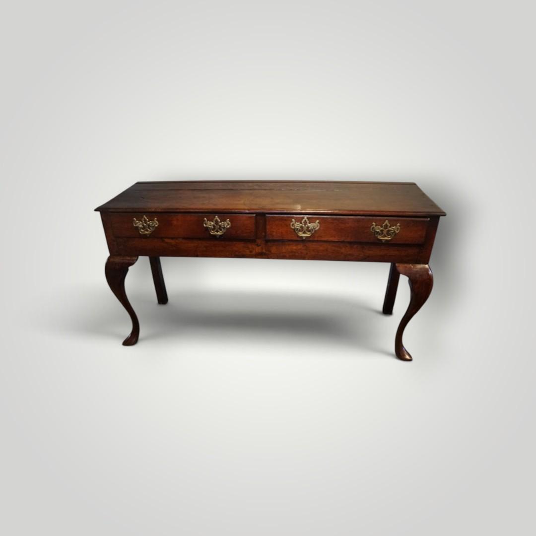 Georgian Oak Cabriole Leg Dresser 140cms (1 of 7) Georgian Oak Cabriole Leg Dresser 140cms (1 of 7)