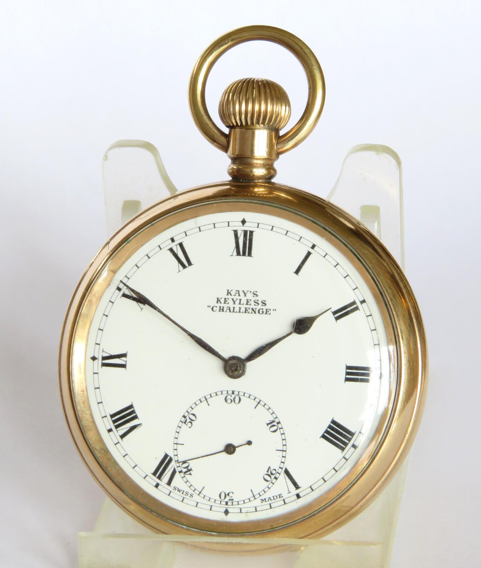 Pocket Watch: 1920s Kays “Challenge” Pocket Watch (1 of 5)