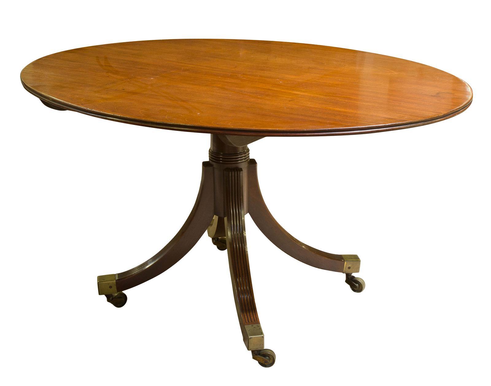 Regency Oval Mahogany Breakfast / Dining Table (1 of 5) Regency Oval Mahogany Breakfast / Dining Table (1 of 5)