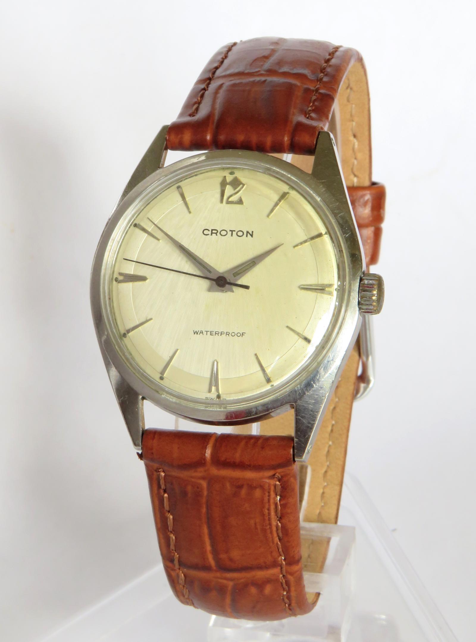 Watch: Gents Croton Wrist Watch c.1960 (1 of 5)