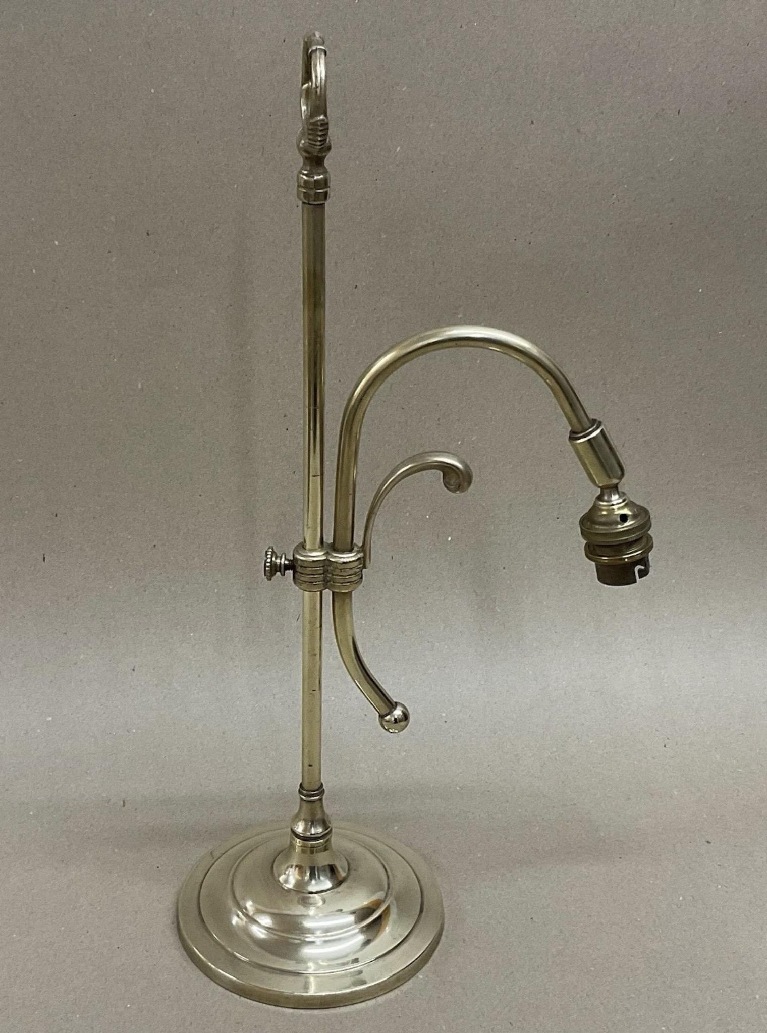Arts & Crafts Brass Rise + Fall Table Lamp Swivel Top Antique Edwardian (1 of 7) Arts & Crafts Brass Rise + Fall Table Lamp Swivel Top Antique Edwardian (1 of 7)
