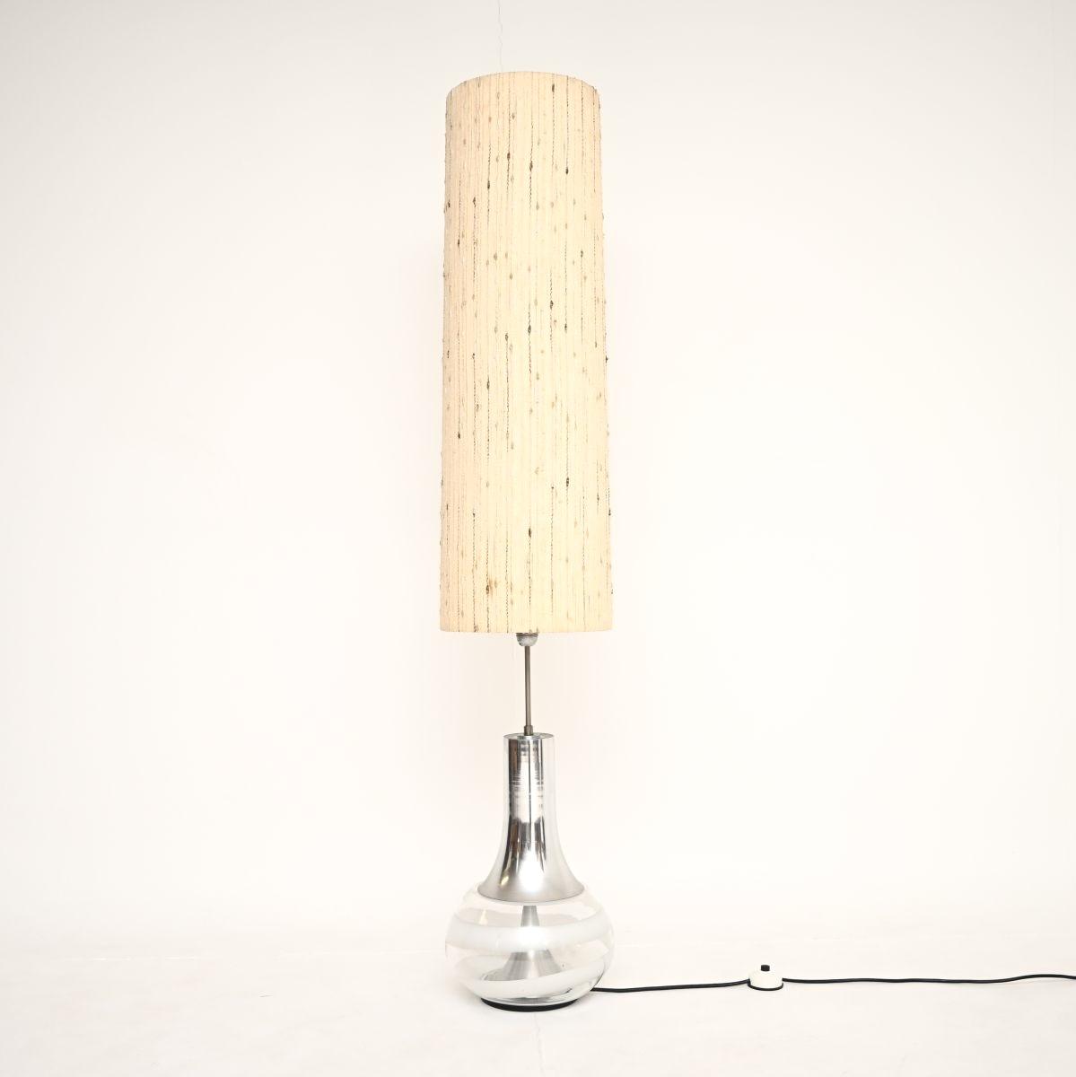 Vintage Glass and Chrome Lamp by Doria Leuchten (1 of 8) Vintage Glass and Chrome Lamp by Doria Leuchten (1 of 8)