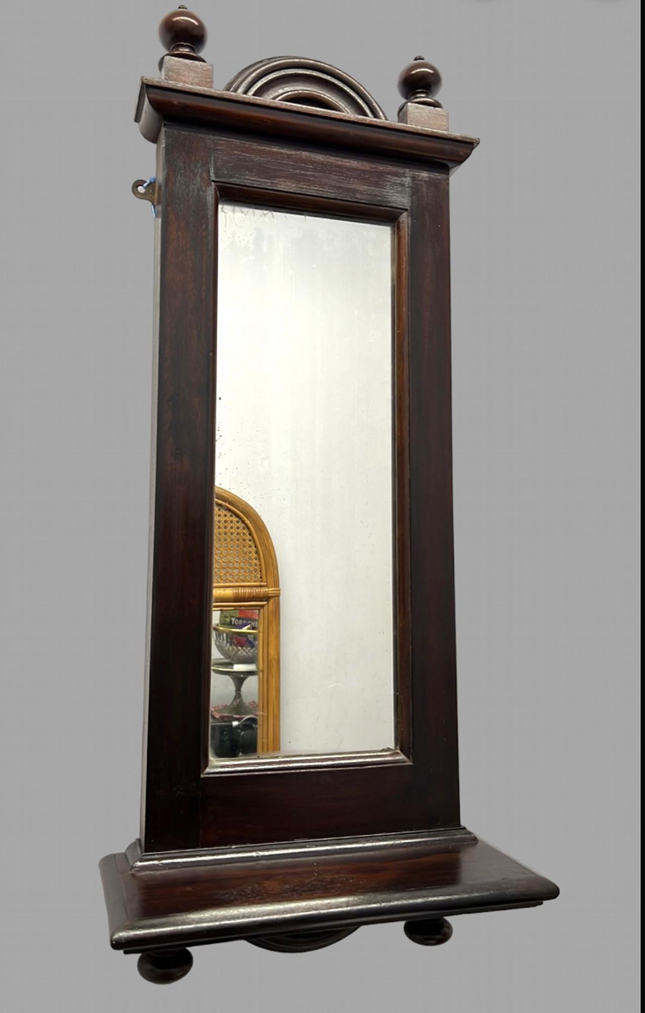 A Mahogany Toilet/Hall Mirror (1 of 3)