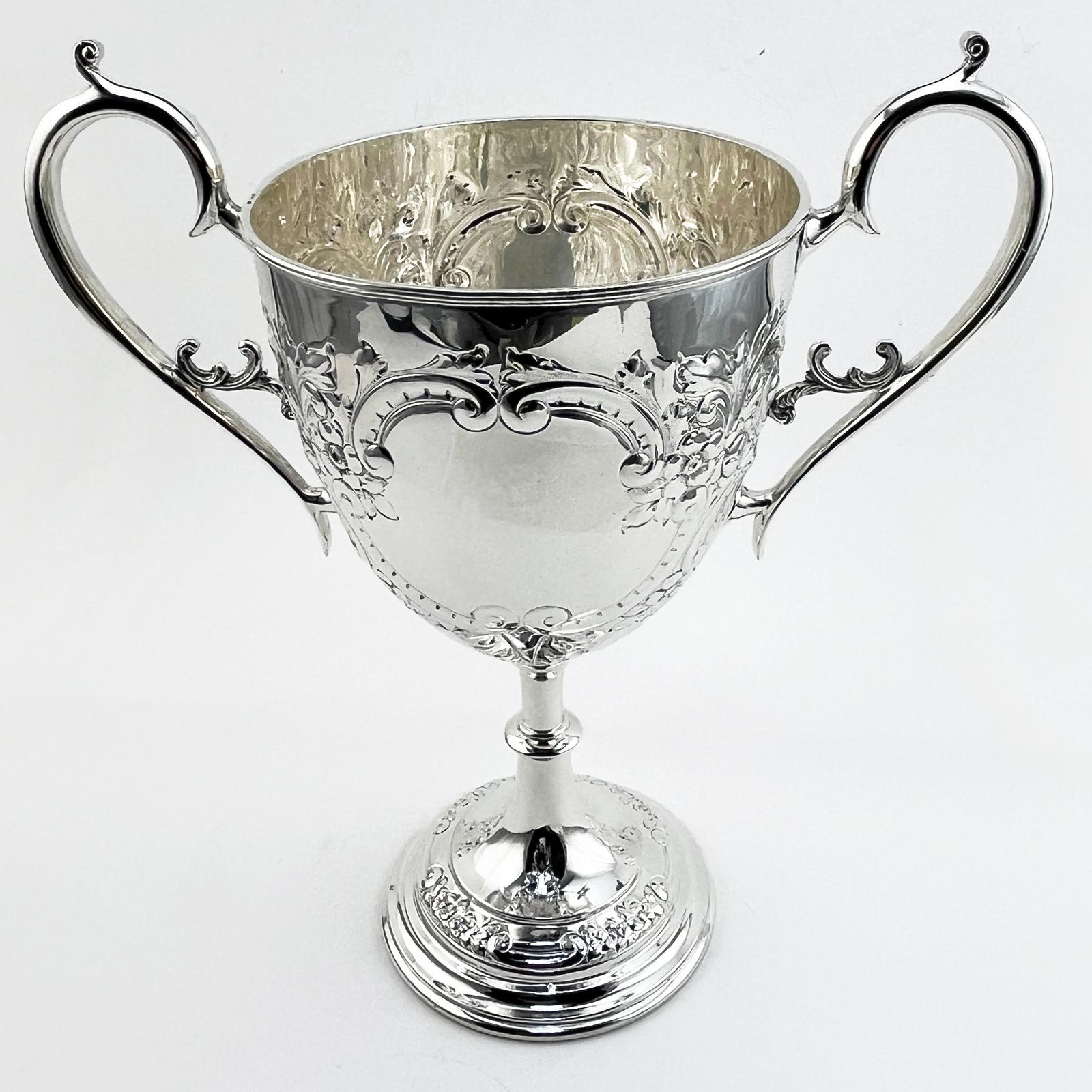 Impressive Vase Shaped Victorian Silver Plated Trophy Cup (1 of 8) Impressive Vase Shaped Victorian Silver Plated Trophy Cup (1 of 8)