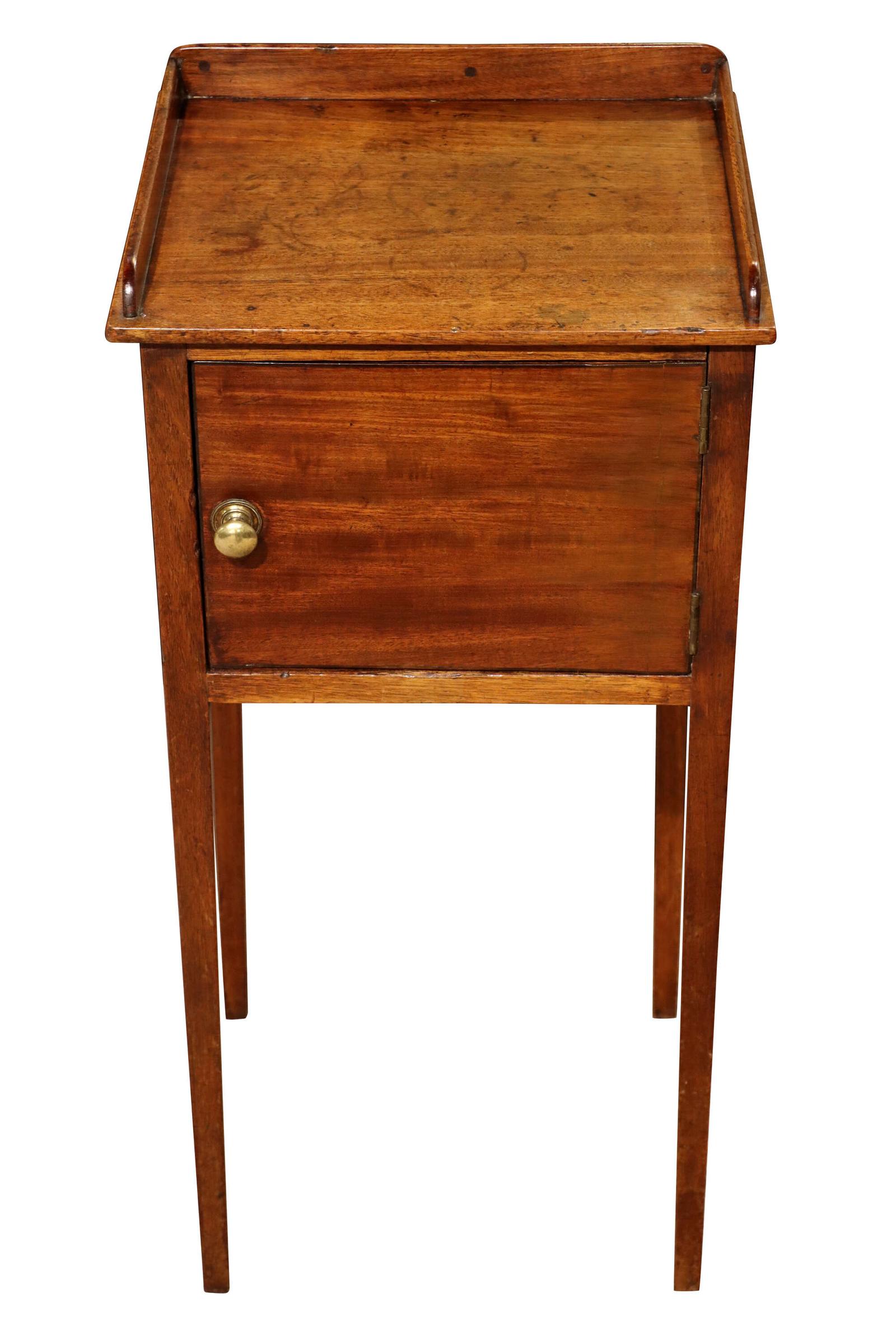 A Victorian Mahogany Bedside Cabinet, circa 1880 (1 of 5)
