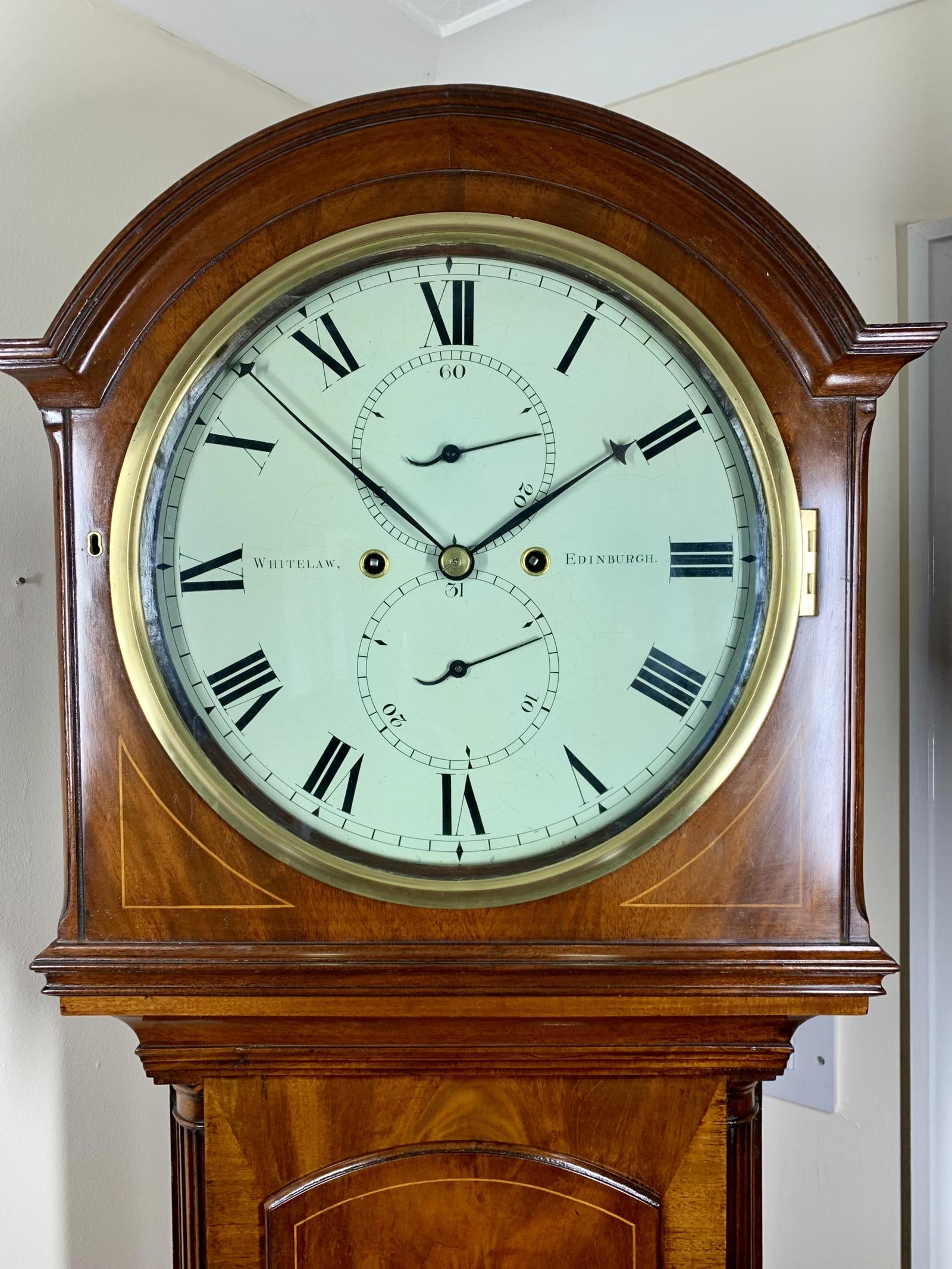 Elegant Scottish Regency Longcase Clock (1 of 16) Elegant Scottish Regency Longcase Clock (1 of 16)