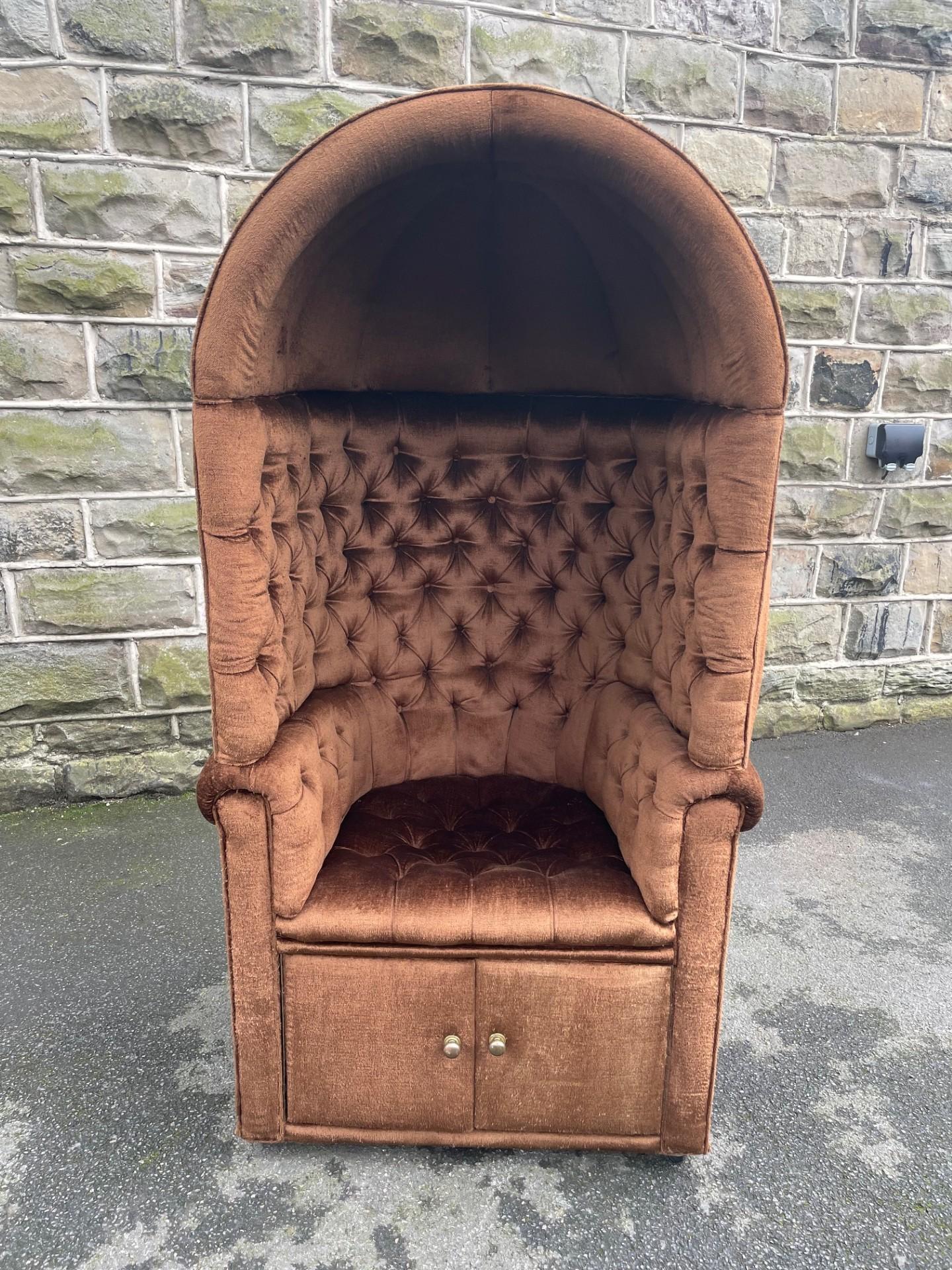 Decorative Upholstered Porters Chair (1 of 11) Decorative Upholstered Porters Chair (1 of 11)