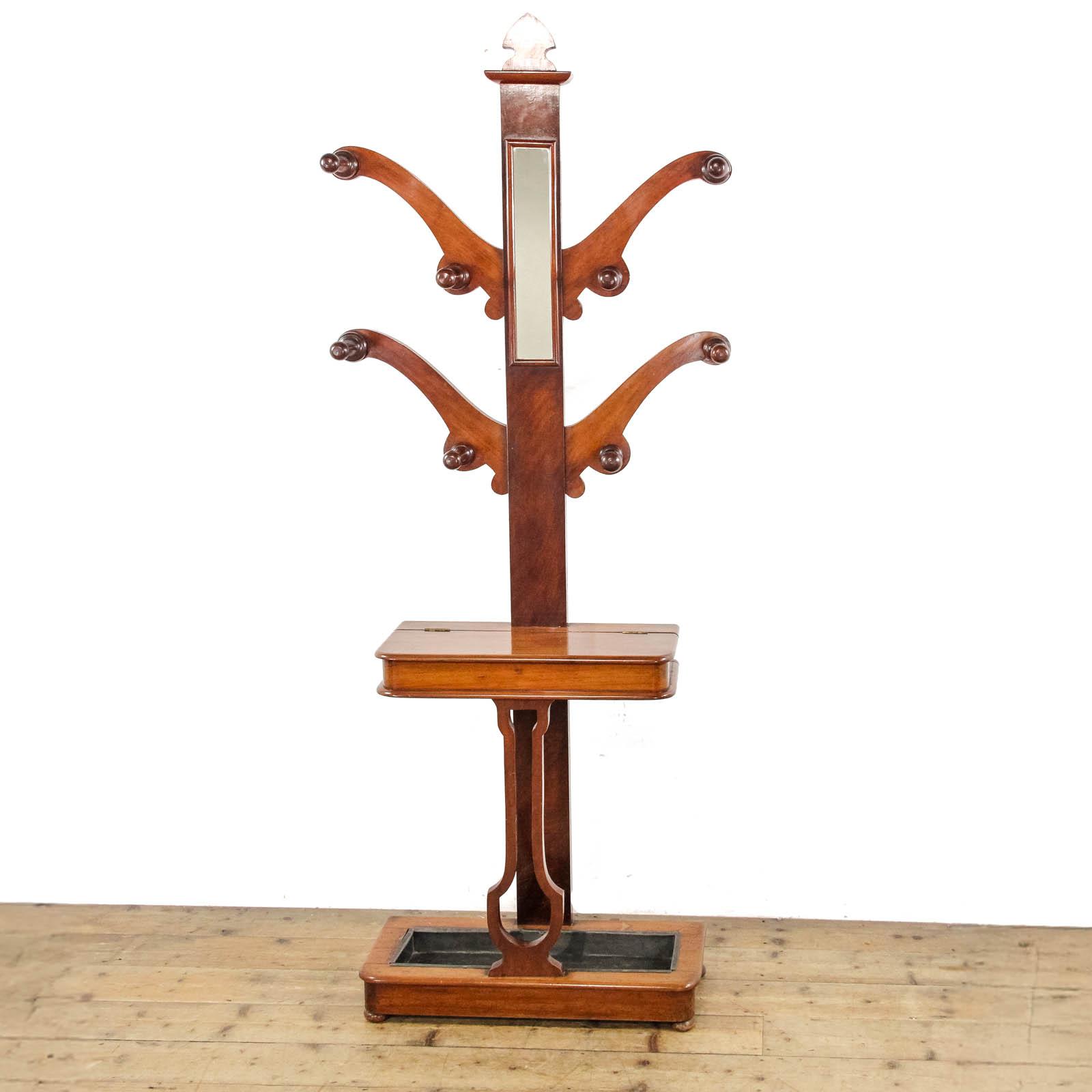 Antique Victorian Walnut Hallstand (1 of 9)