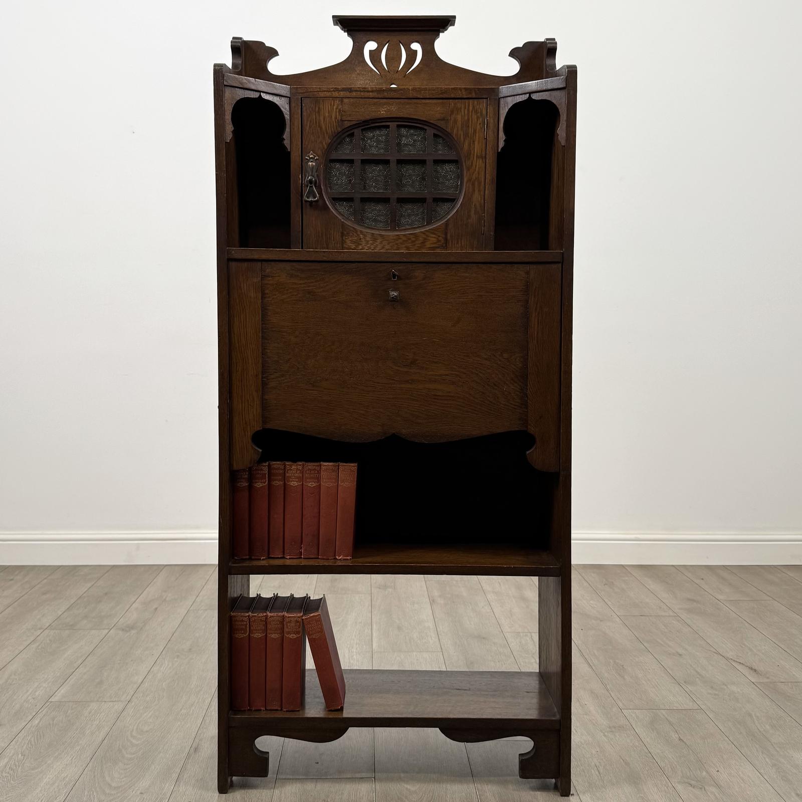 Antique 20th Century Arts & Crafts Bureau in Oak (1 of 12) Antique 20th Century Arts & Crafts Bureau in Oak (1 of 12)