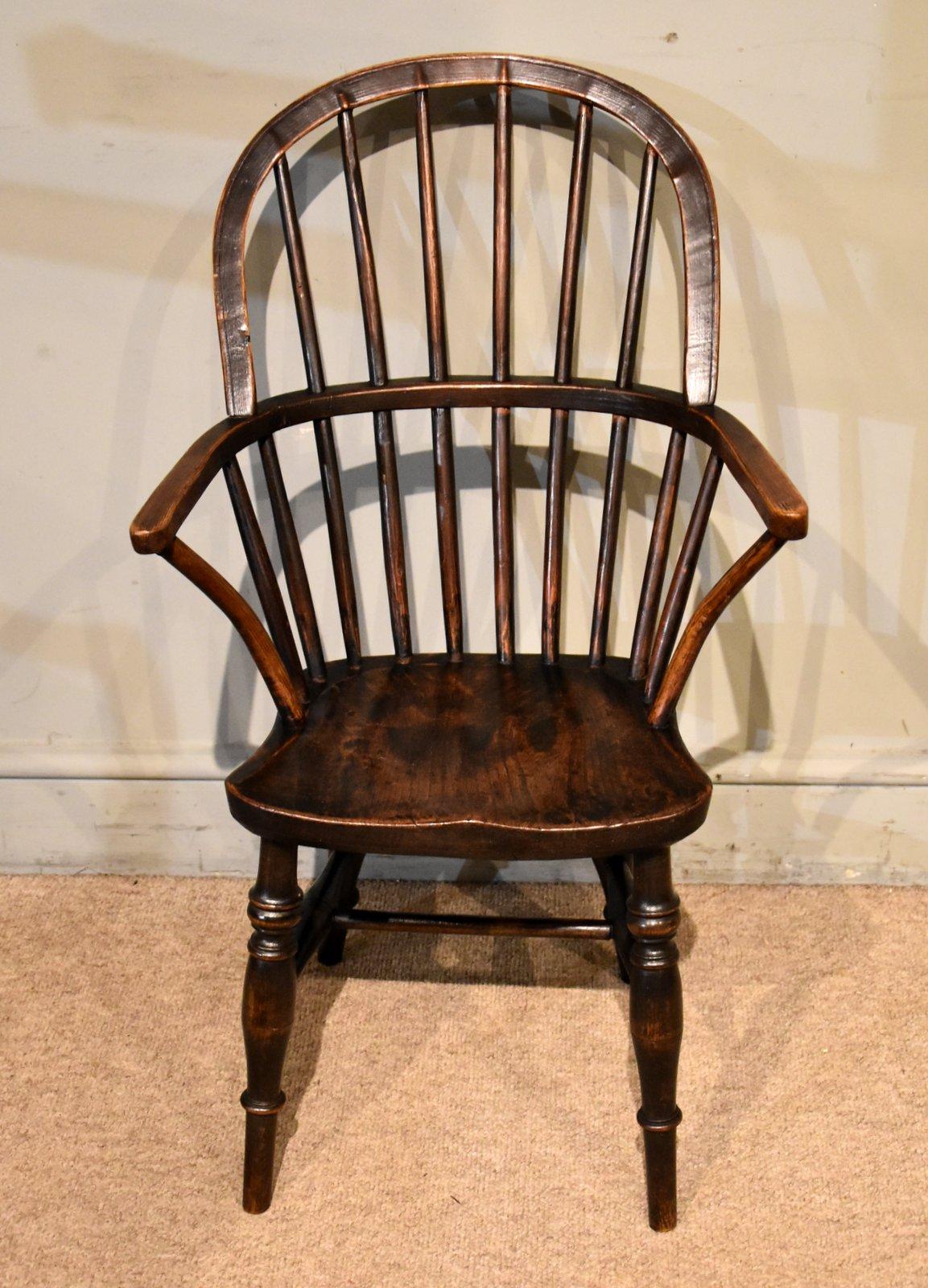 Elm & Ash Stick Back Windsor Childs Armchair (1 of 5) Elm & Ash Stick Back Windsor Childs Armchair (1 of 5)