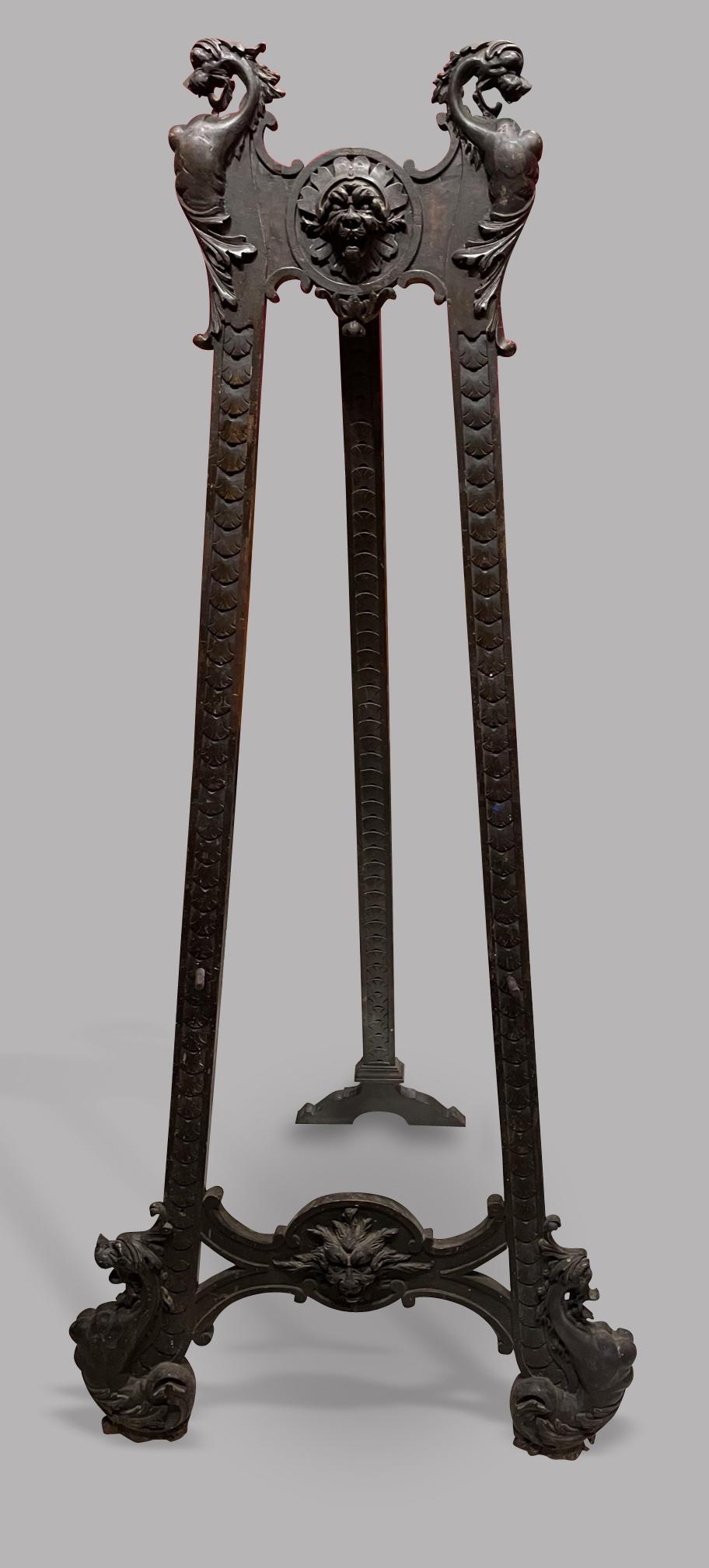 19th Century Italian Painting Eisel (1 of 4) 19th Century Italian Painting Eisel (1 of 4)