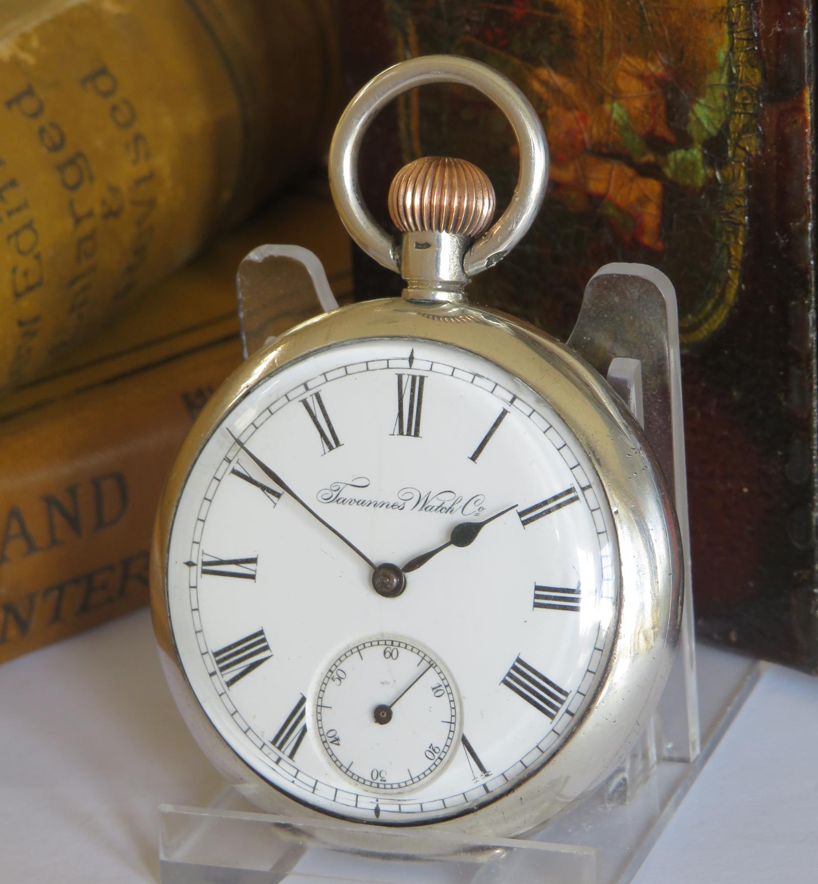 Pocket Watch : Antique Silver Tavannes Pocket Watch, C1900 (1 of 5) Pocket Watch : Antique Silver Tavannes Pocket Watch, C1900 (1 of 5)