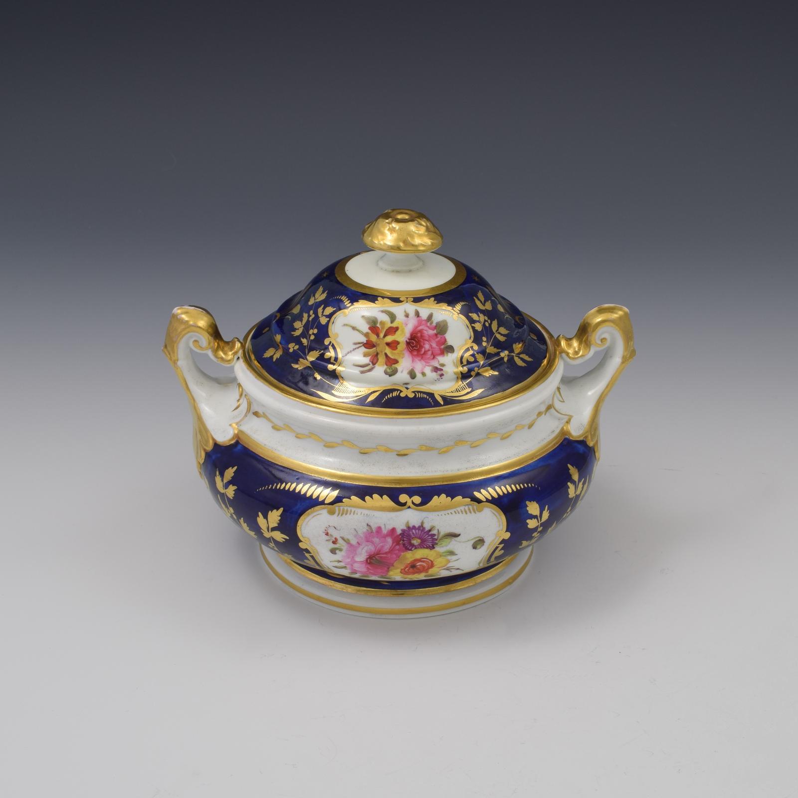 Davenport Regency Porcelain Sugar Box / Sucrier Pattern 745 (1 of 13) Davenport Regency Porcelain Sugar Box / Sucrier Pattern 745 (1 of 13)