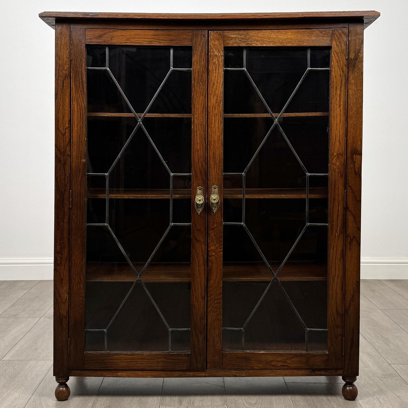 Antique 20th Century Edwardian Oak Display Cabinet (1 of 10) Antique 20th Century Edwardian Oak Display Cabinet (1 of 10)