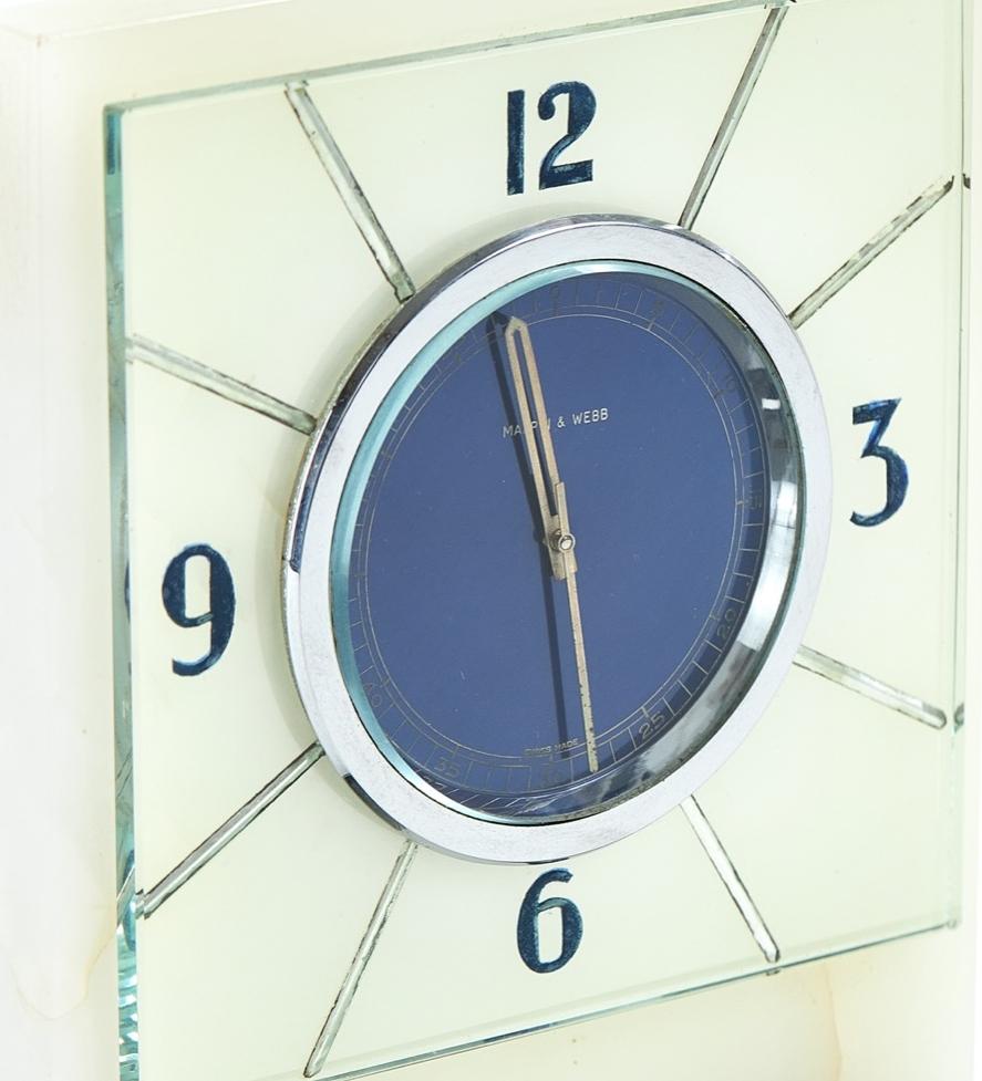 Jaeger Lecoultre Onyx Mantel Clock c.1930 (1 of 3)