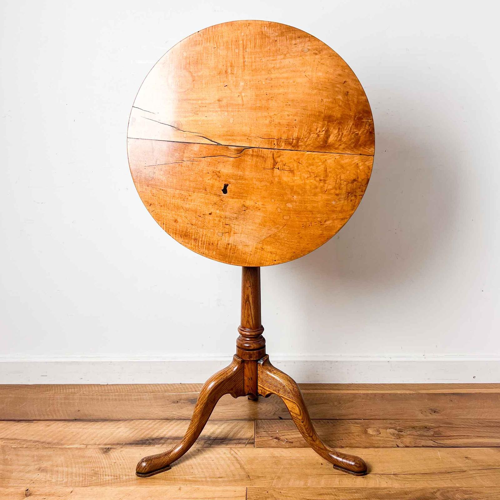 Antique Sycamore & Ash Tripod Table (1 of 13) Antique Sycamore & Ash Tripod Table (1 of 13)