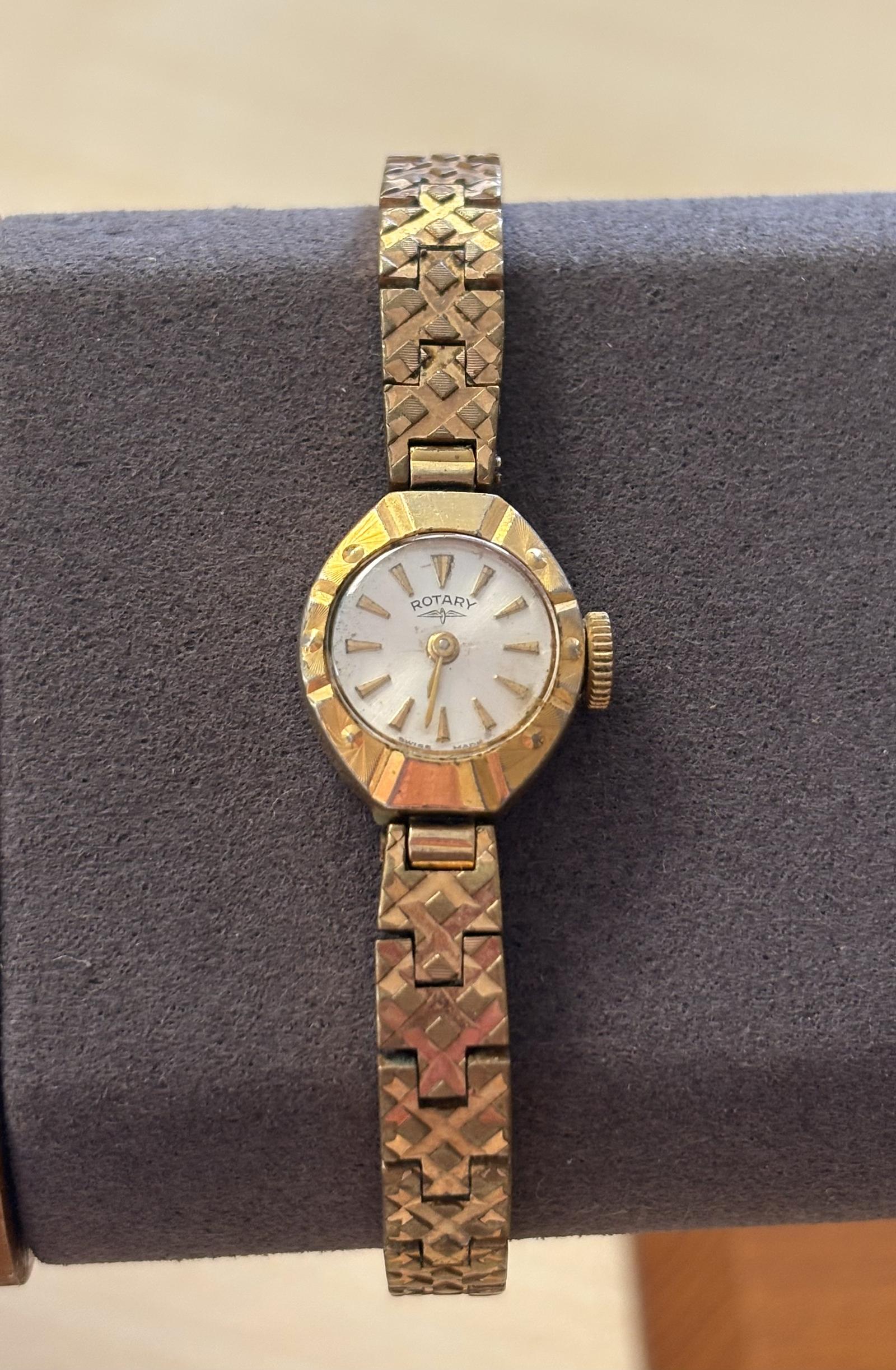 1960s Gold Plated Rotary Ladies Dress Watch (1 of 5)