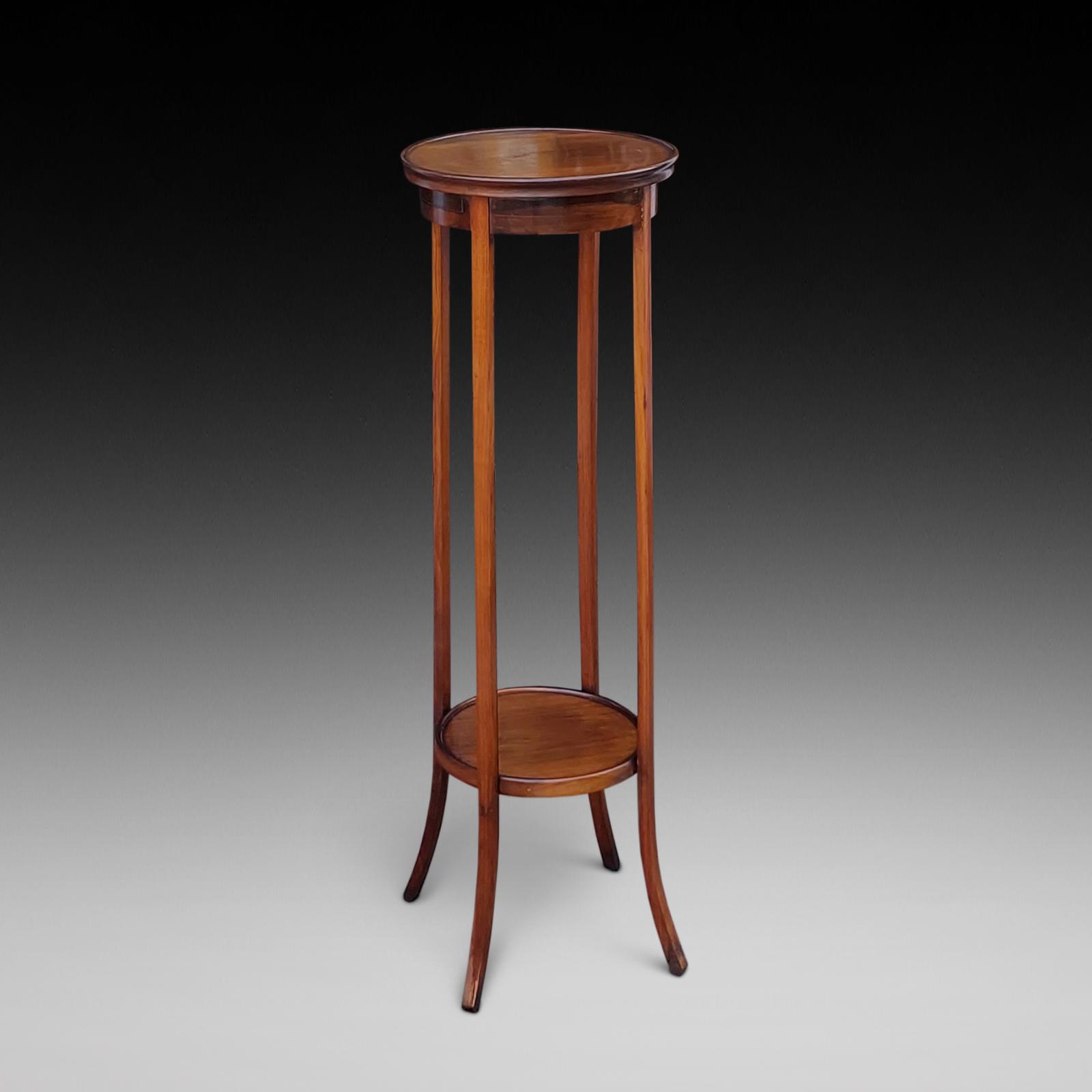 Edwardian Mahogany Torchere Plant/bust Stand (1 of 5) Edwardian Mahogany Torchere Plant/bust Stand (1 of 5)