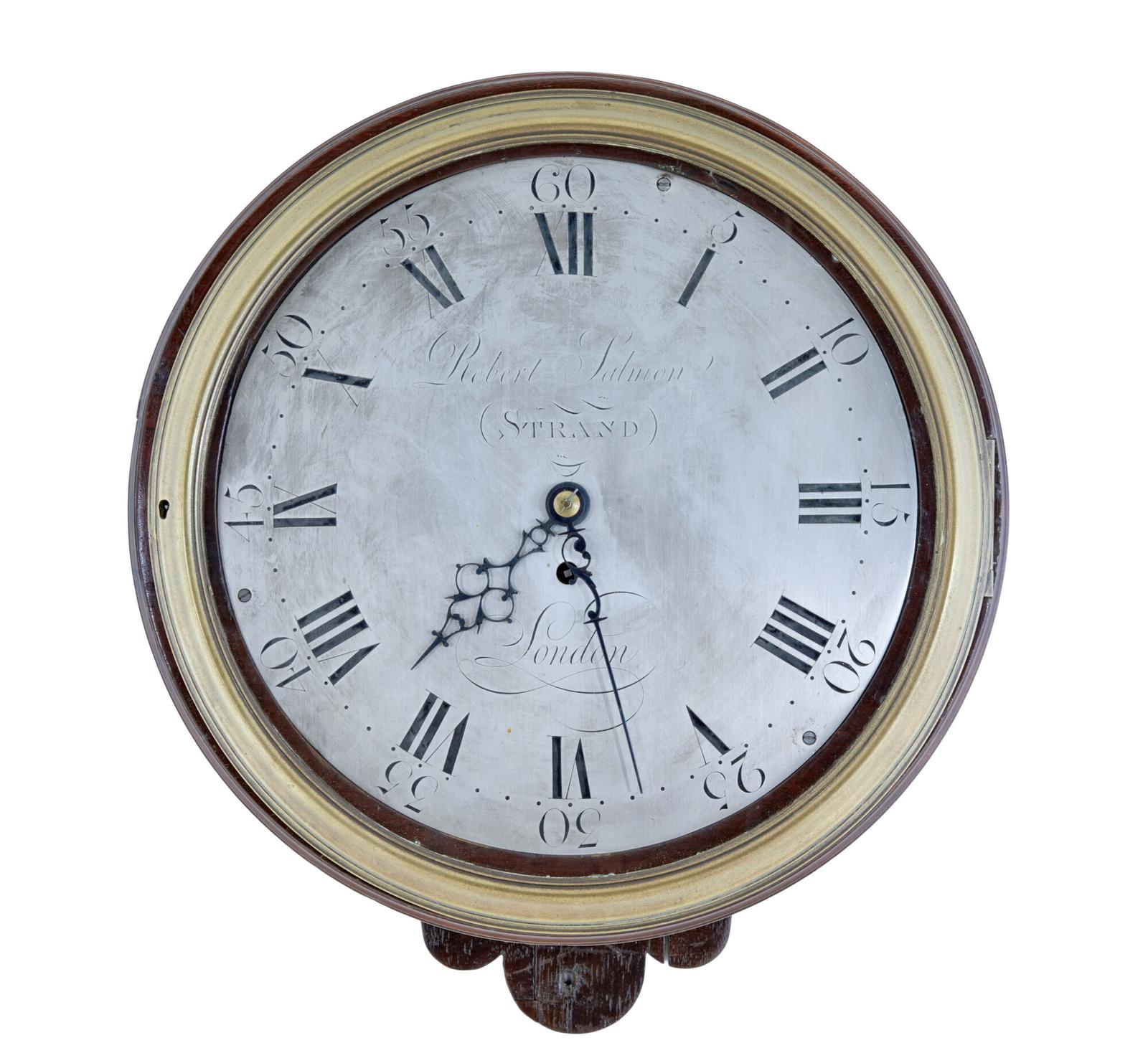 18th Century Georgian Wall Clock by Robert Salmon (1 of 8) 18th Century Georgian Wall Clock by Robert Salmon (1 of 8)