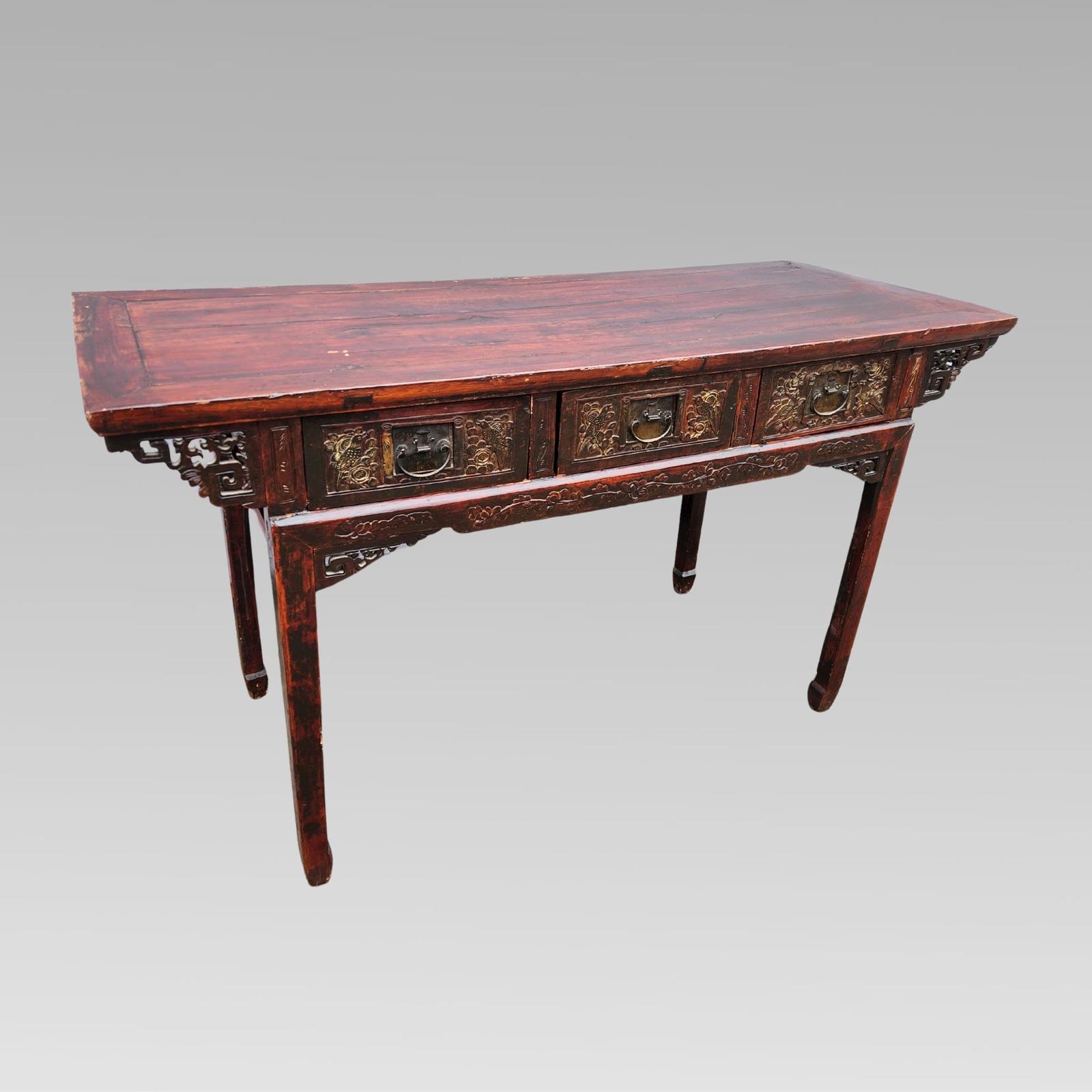 Chinese Altar Table Chinoiseries Sideboard Stunning Antique Chinese 19th Century Qing Dynasty Elm Altar Table Chinoiserie (1 of 20) Chinese Altar Table Chinoiseries Sideboard Stunning Antique Chinese 19th Century Qing Dynasty Elm Altar Table Chinoiserie (1 of 20)