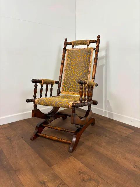 Antique American Style Rocking Chair (1 of 12) Antique American Style Rocking Chair (1 of 12)