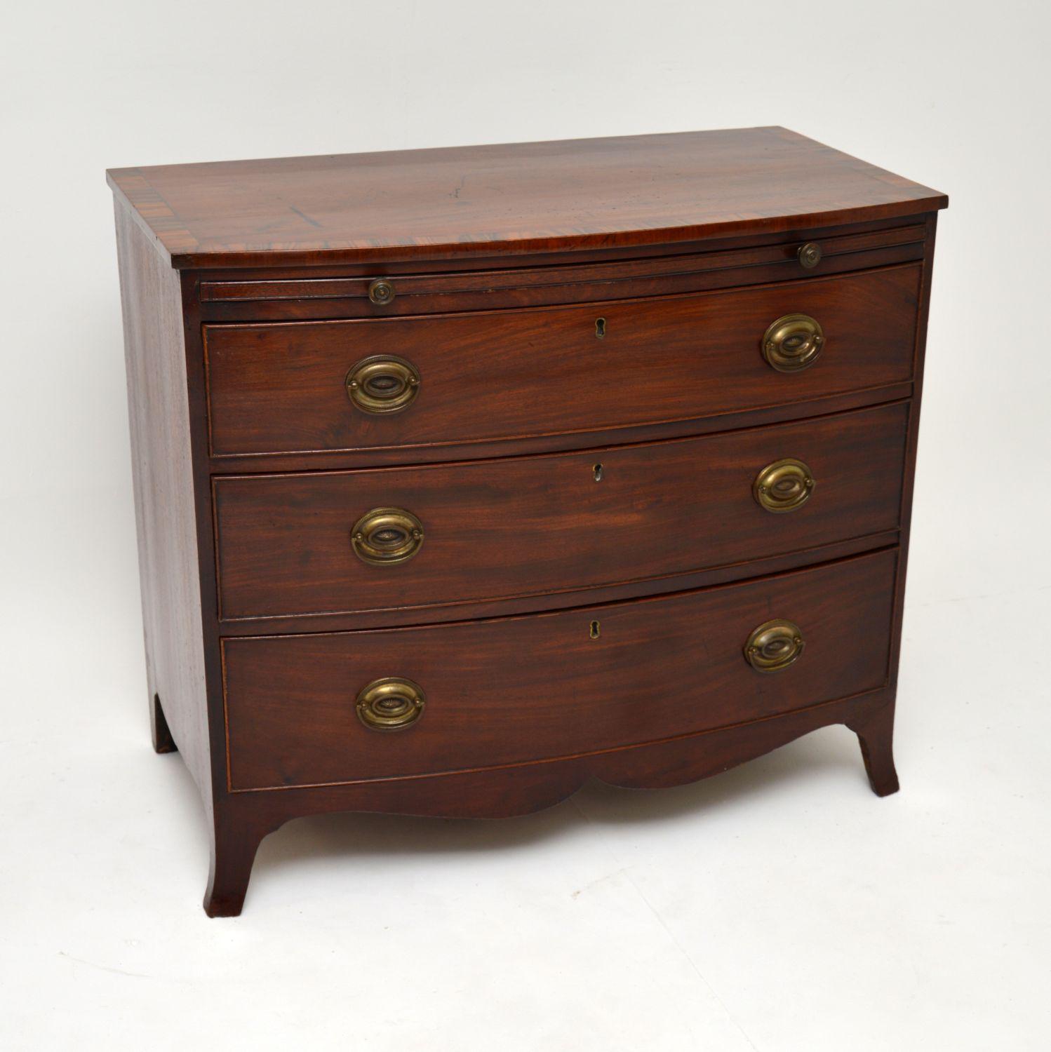 Antique Georgian Mahogany Chest of Drawers (1 of 12) Antique Georgian Mahogany Chest of Drawers (1 of 12)