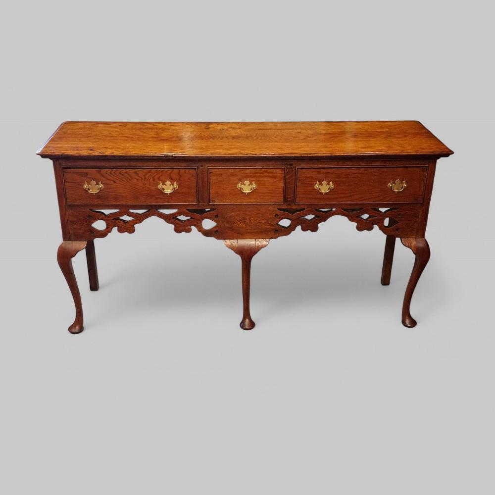 Edwardian Oak Dresser Base (1 of 7)