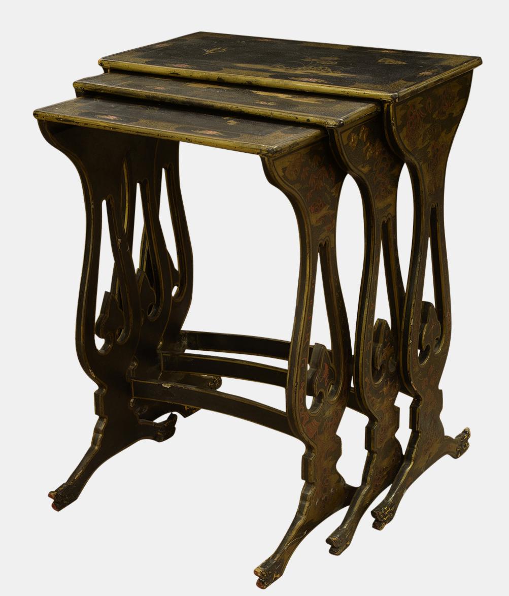 Nest of 3 19th Century Tables (1 of 1) Nest of 3 19th Century Tables (1 of 1)