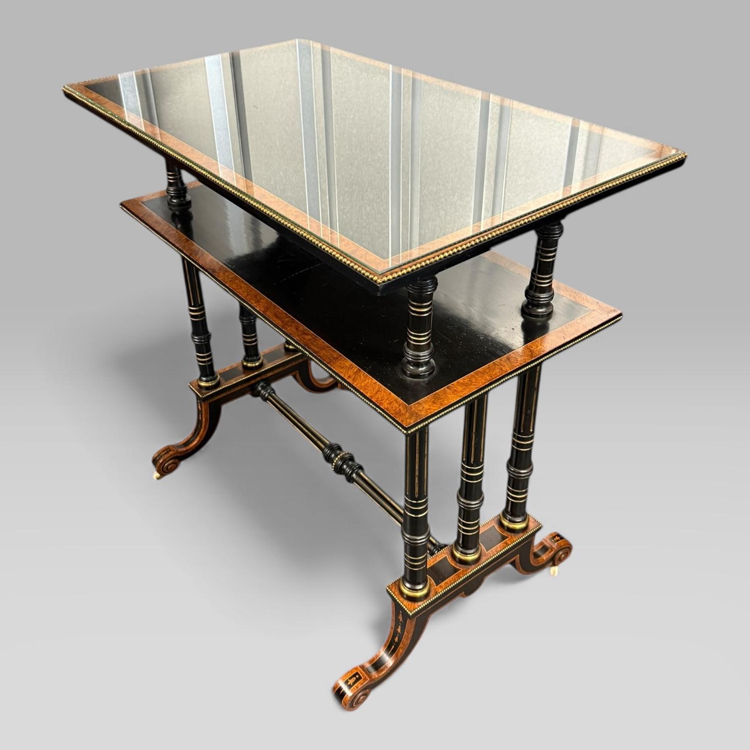 Ebonised Side Tables - main image