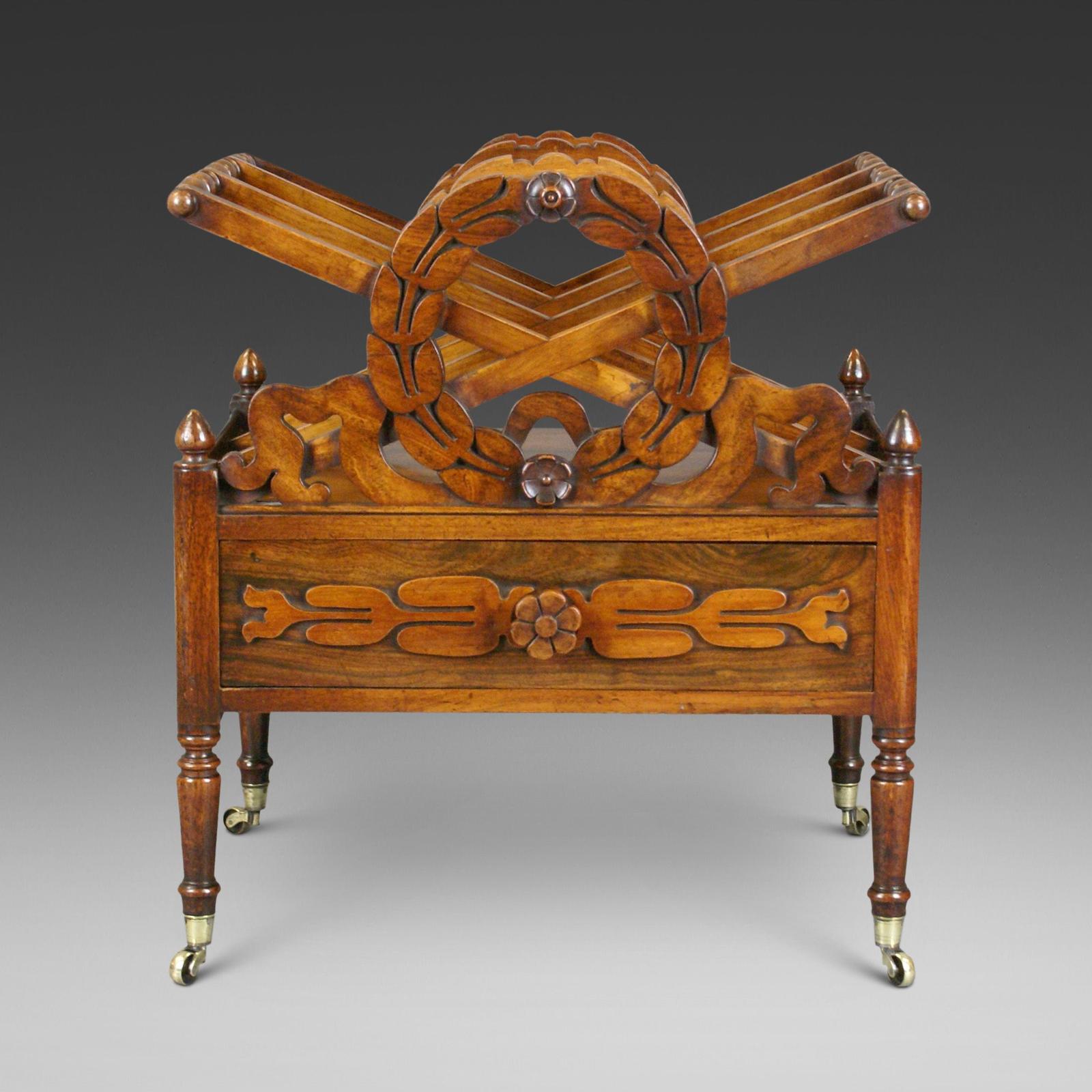 Regency Rosewood Canterbury in the Manner of J C Loudon (1 of 7)