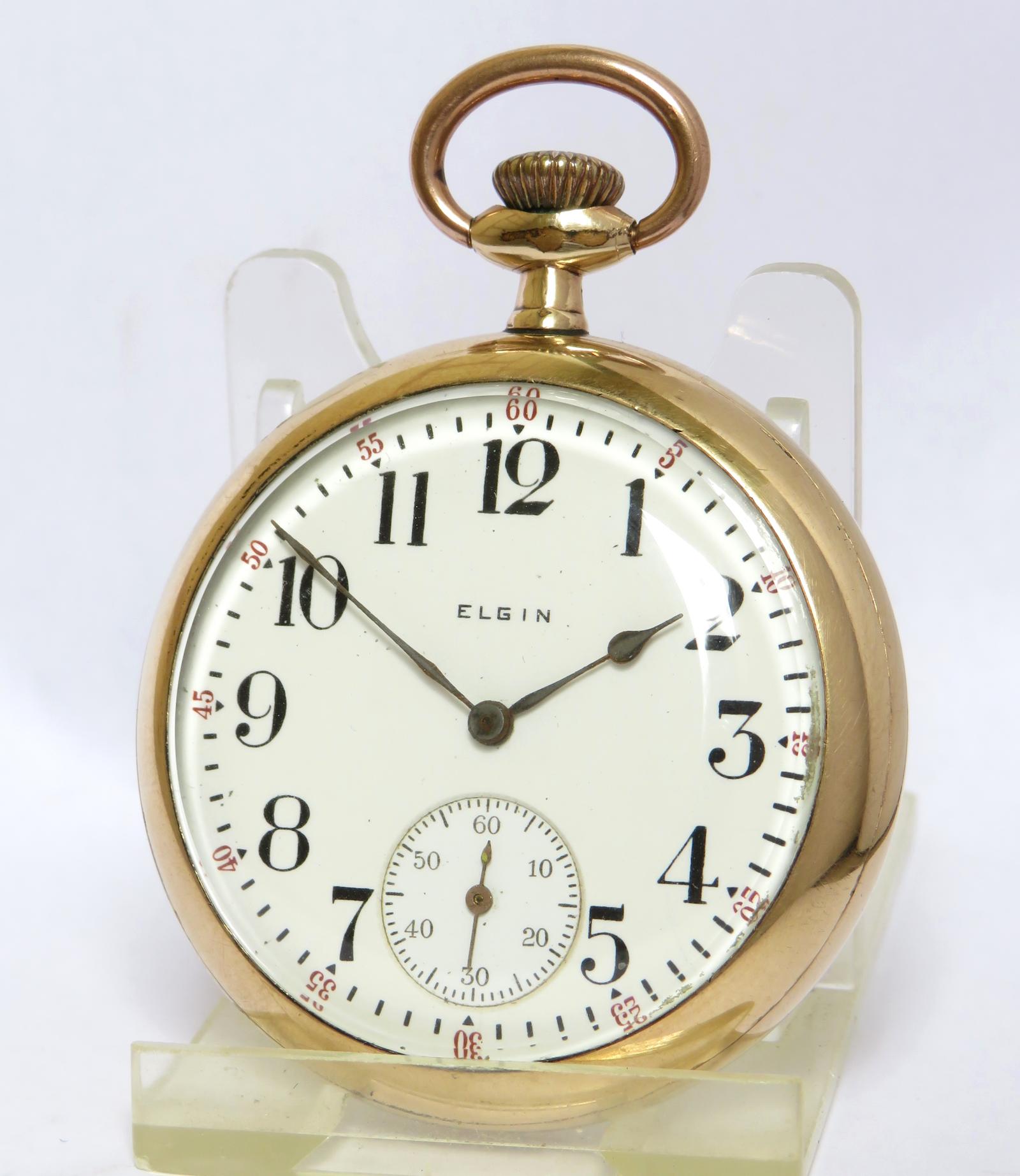 Pocket Watch: Antique Elgin Pocket Watch 1918 (1 of 4)