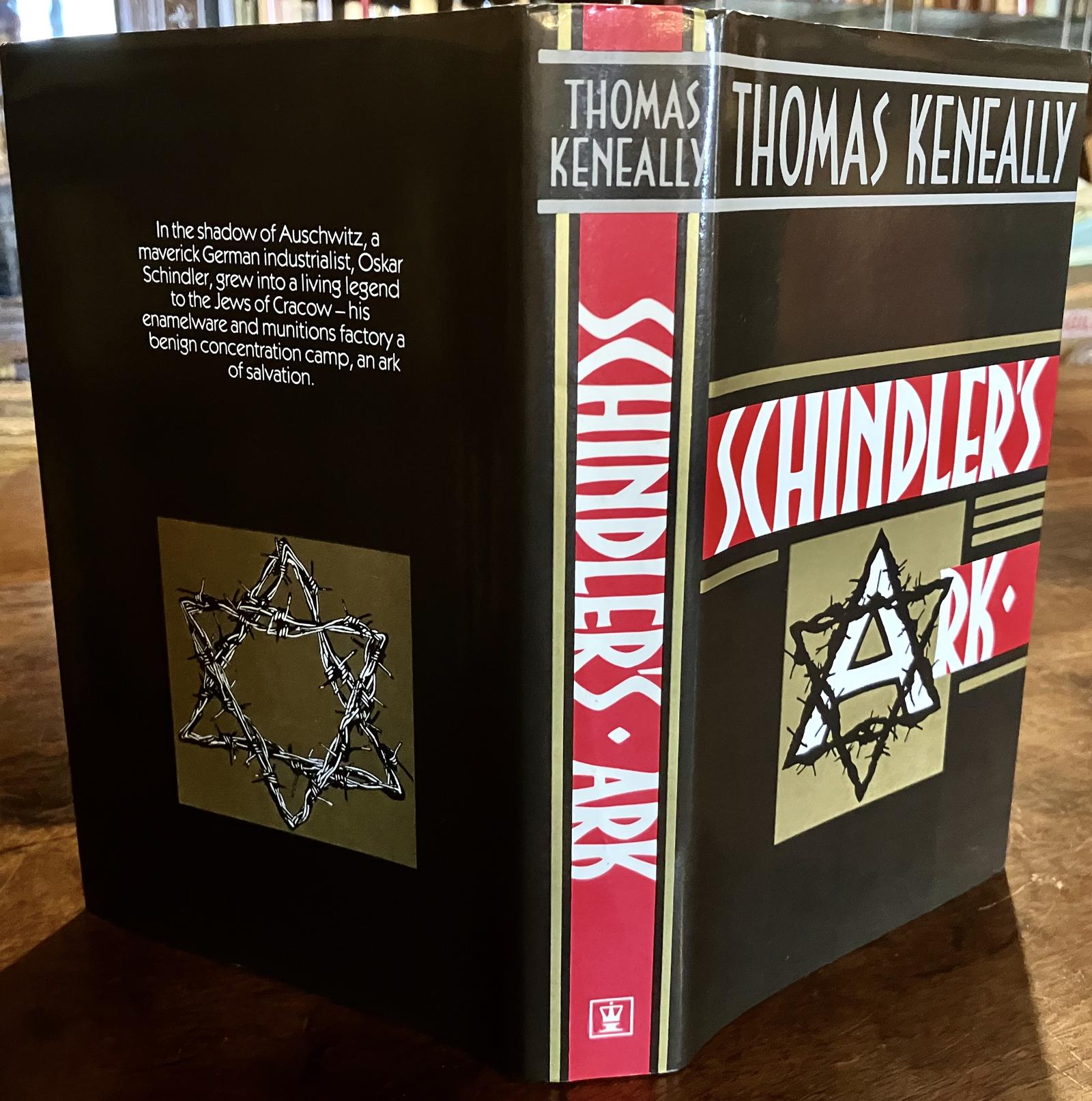1982 Schindler's Ark by Thomas Keneally 1st Edition 1st Impression + Dust Jacket (1 of 4)