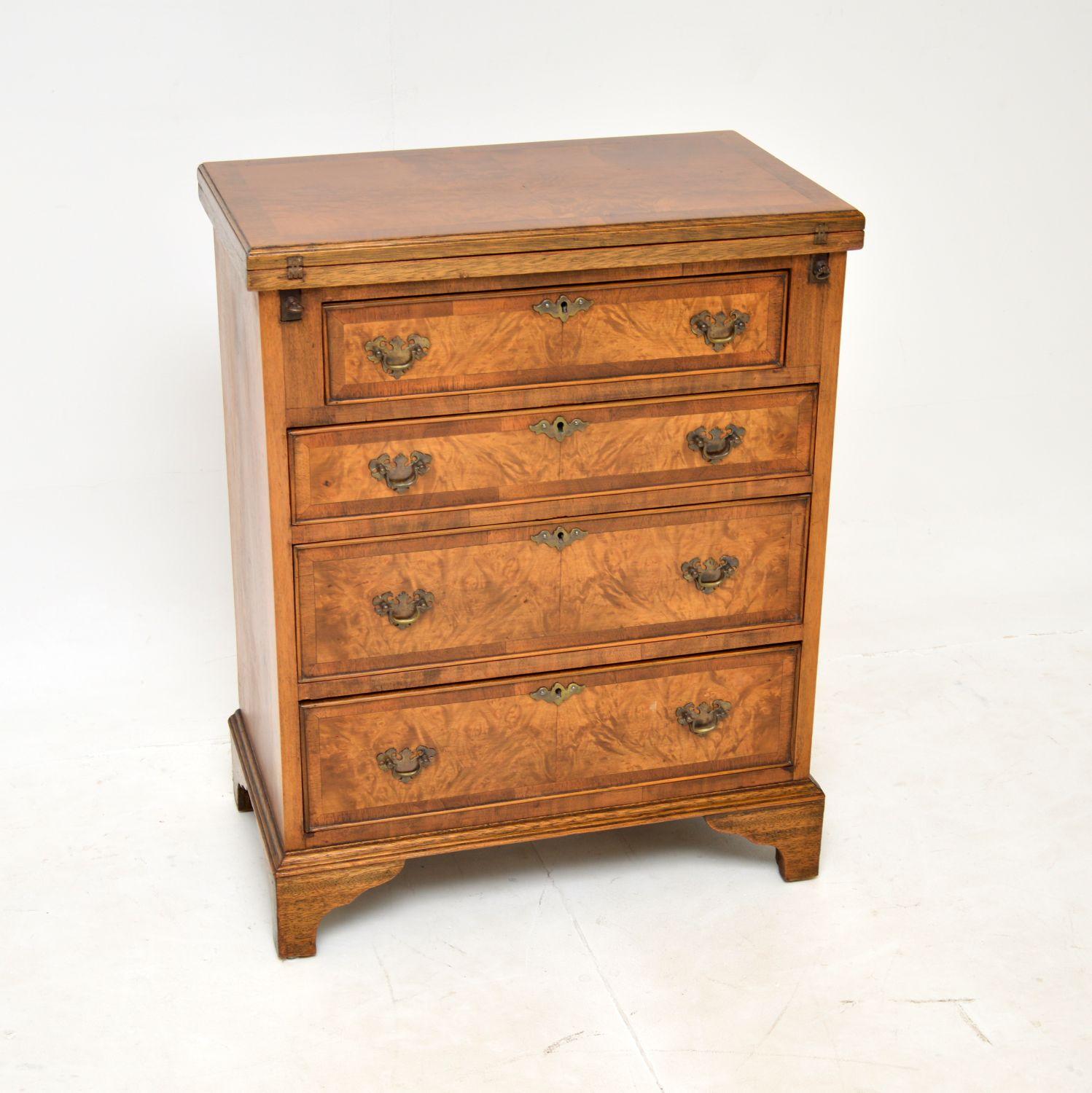 Antique Burr Walnut Bachelors Chest of Drawers (1 of 11) Antique Burr Walnut Bachelors Chest of Drawers (1 of 11)