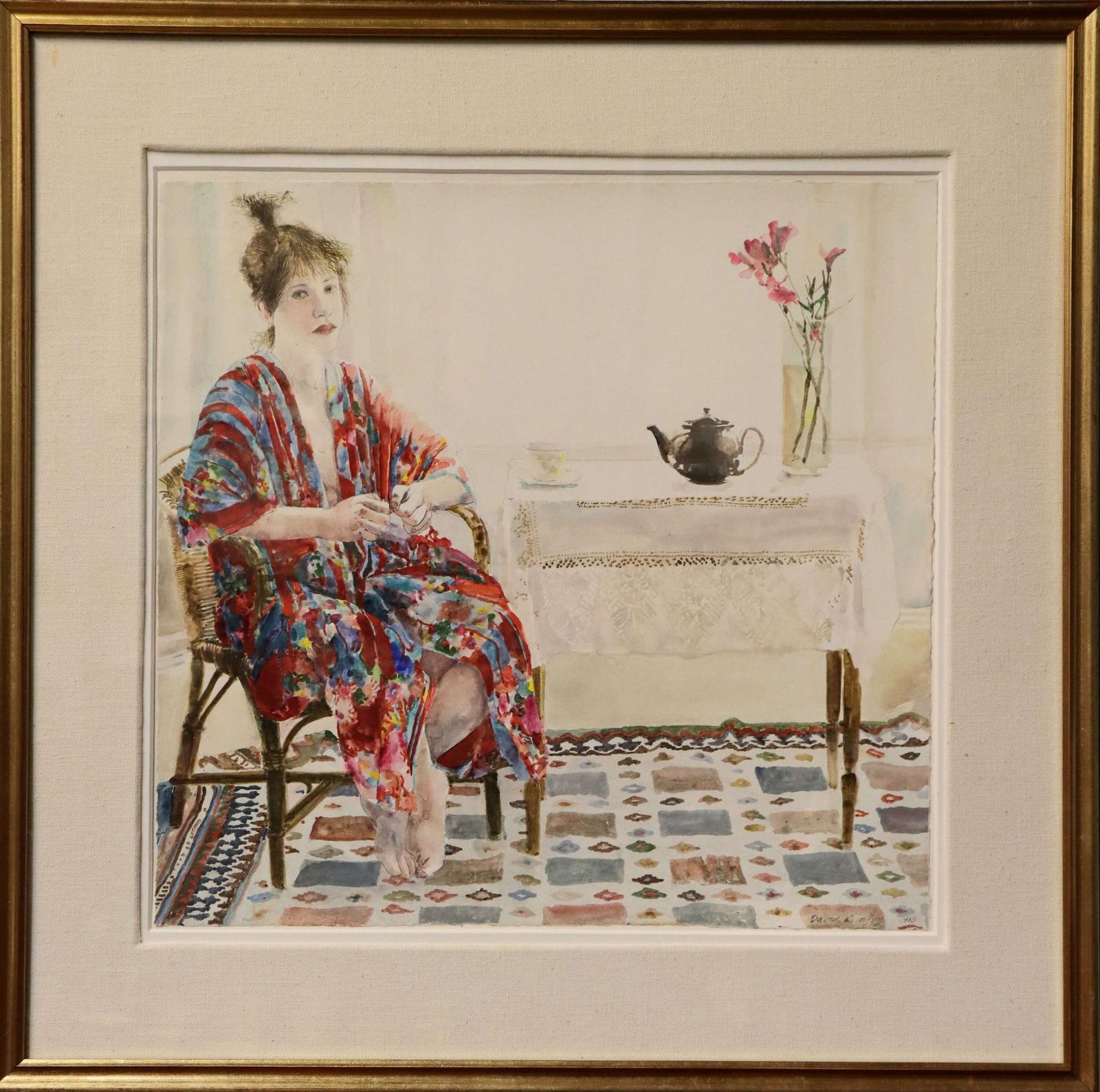 David Remfry (British, b.1942) – “Brown Teapot”, Signed Watercolour, Dated 1983 (1 of 6) David Remfry (British, b.1942) – “Brown Teapot”, Signed Watercolour, Dated 1983 (1 of 6)