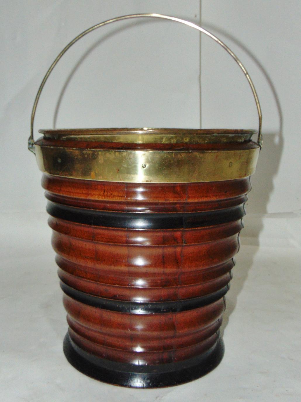 Dutch Turned & Coopered Mahogany Bucket (1 of 5) Dutch Turned & Coopered Mahogany Bucket (1 of 5)