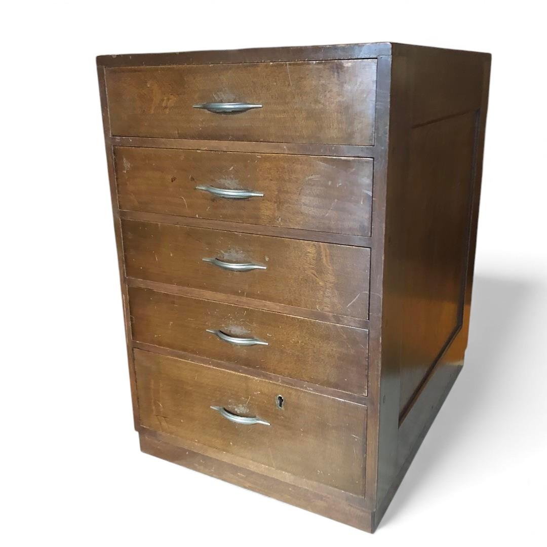 Small Vintage Japanese Chest of Drawers 1950s (1 of 13)