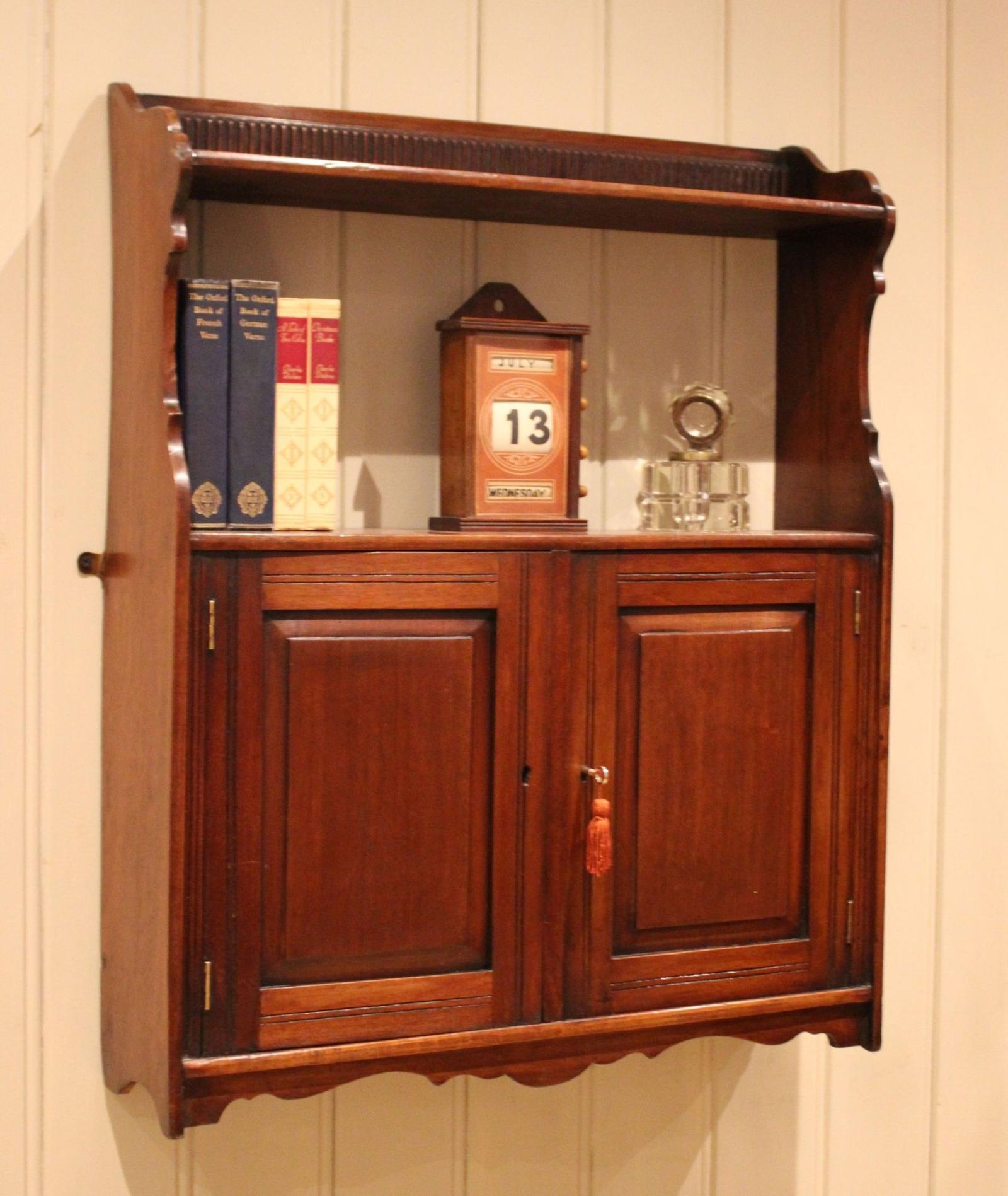Mahogany Wall Cabinet (1 of 12)