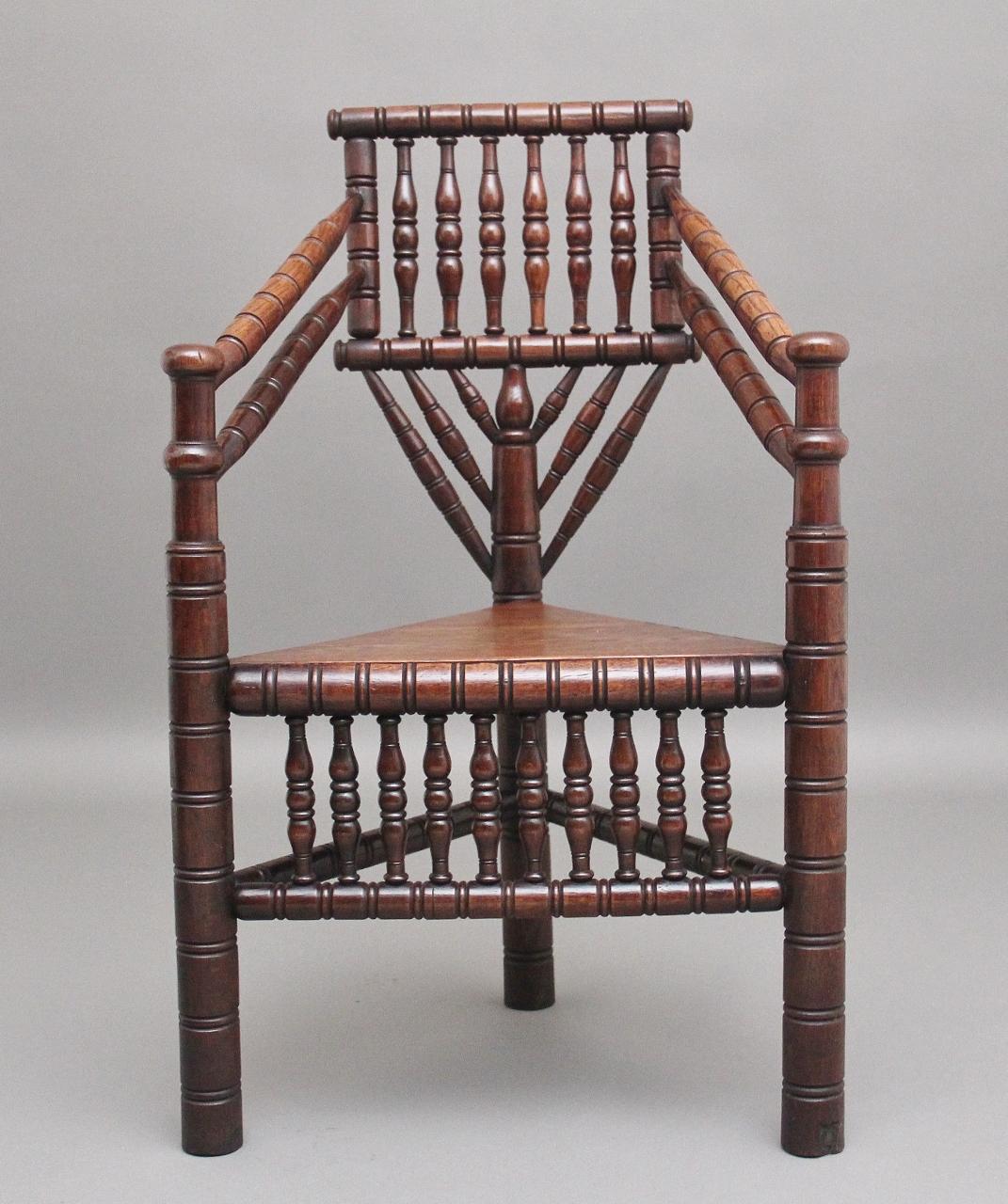 19th Century Oak Turners Chairs (1 of 11)
