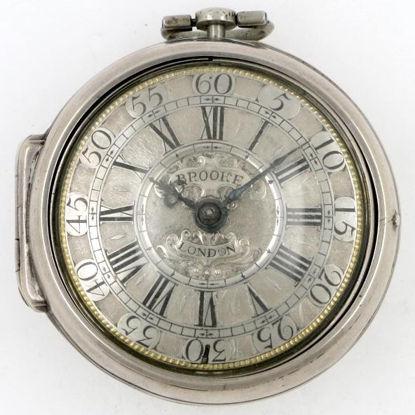 Antique Silver Pocket Watch - London c.1725 (1 of 9)