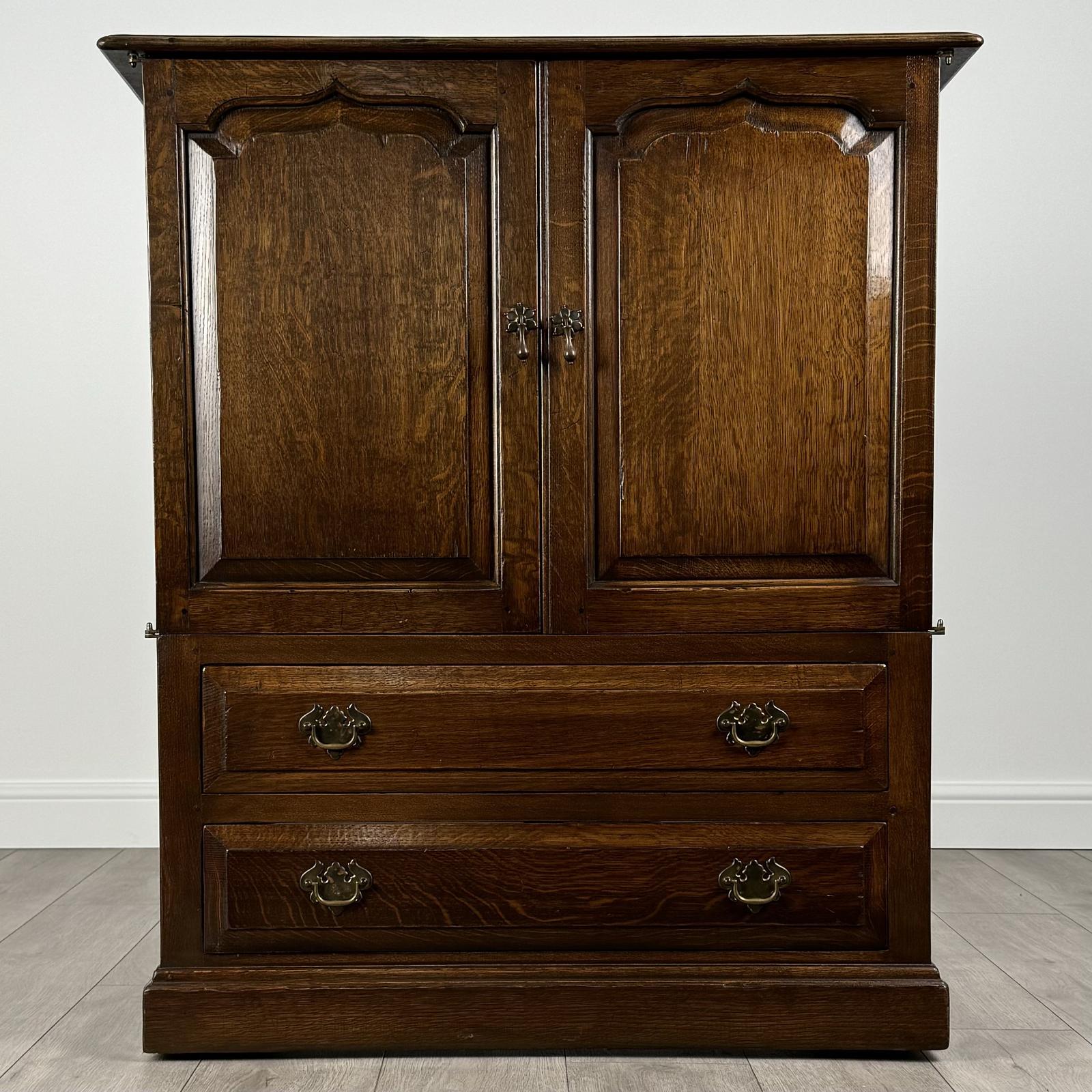 Antique 20th Century Cupboard In Oak (1 of 12) Antique 20th Century Cupboard In Oak (1 of 12)