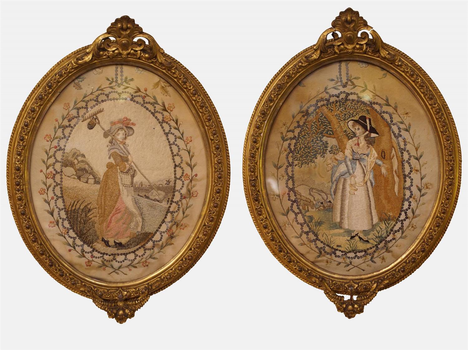 Pair of Regency Felt & Silkworks (1 of 1) Pair of Regency Felt & Silkworks (1 of 1)