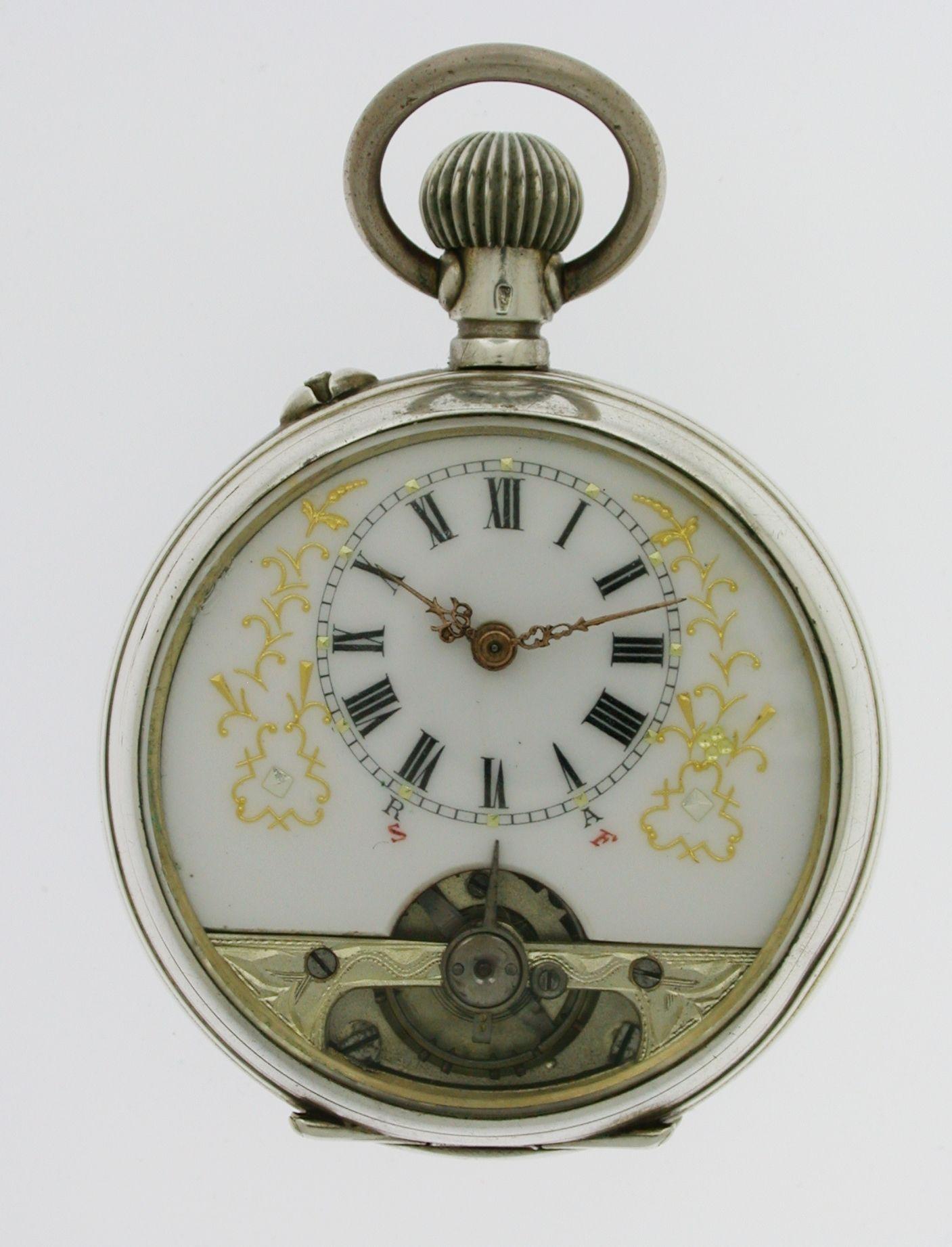 Hebdomas 8 Day Silver Pocket Watch (1 of 6) Hebdomas 8 Day Silver Pocket Watch (1 of 6)