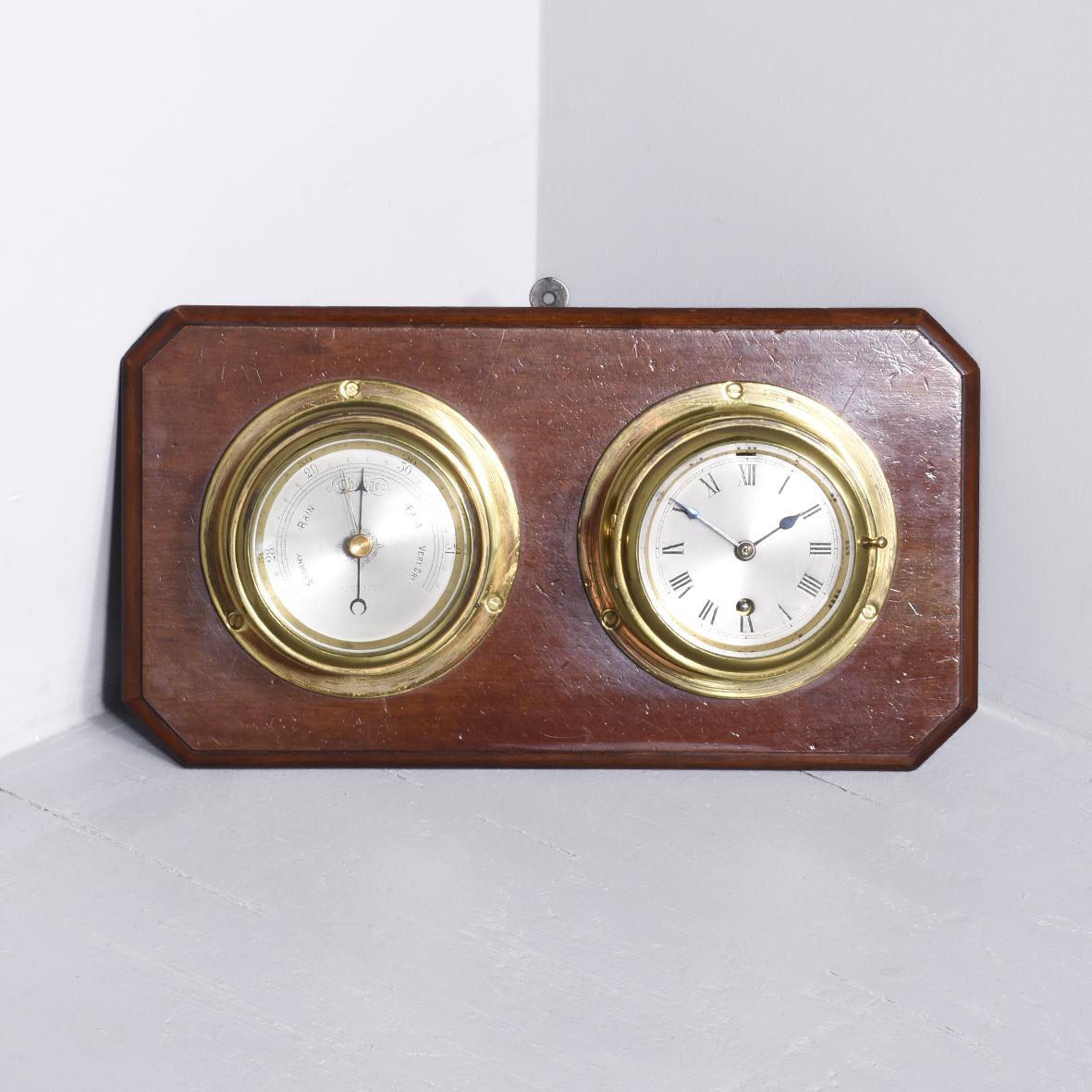 Pair of Brass Bulkhead Instruments (1 of 6)